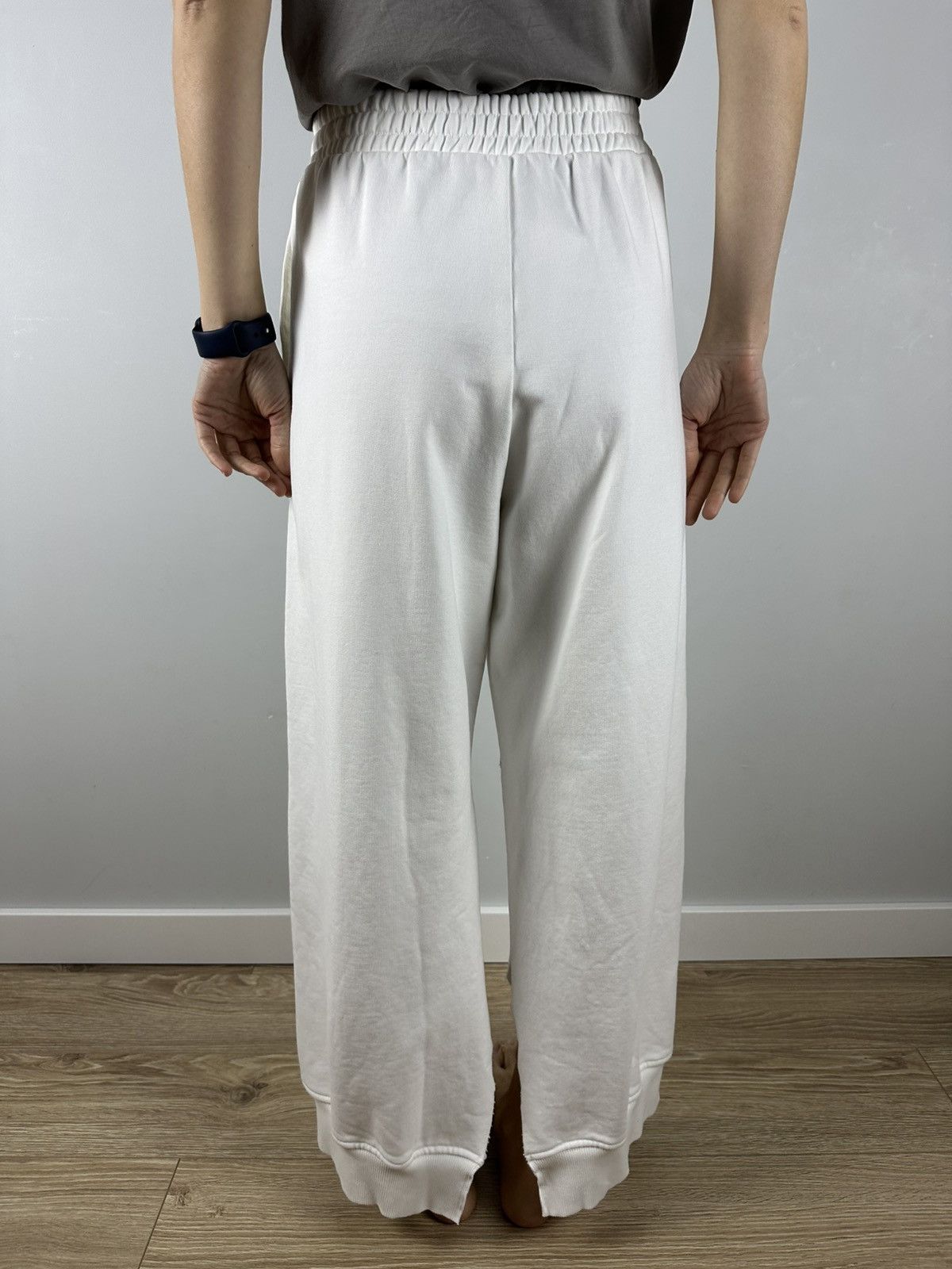 Maison Margiela Rare MM6 Maison Margiela Easy Wide Sweat Pants White Size 26" / US 2 / IT 38 - 4 Thumbnail