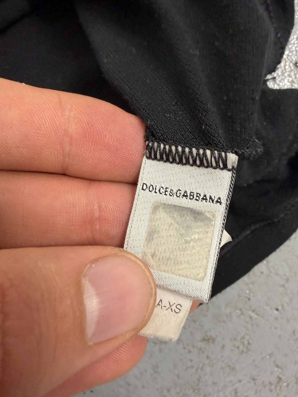Dolce & Gabbana Vintage 00s Dolce & Gabbana The Strip Goes On T-Shirt Size US S / EU 44-46 / 1 - 6 Thumbnail