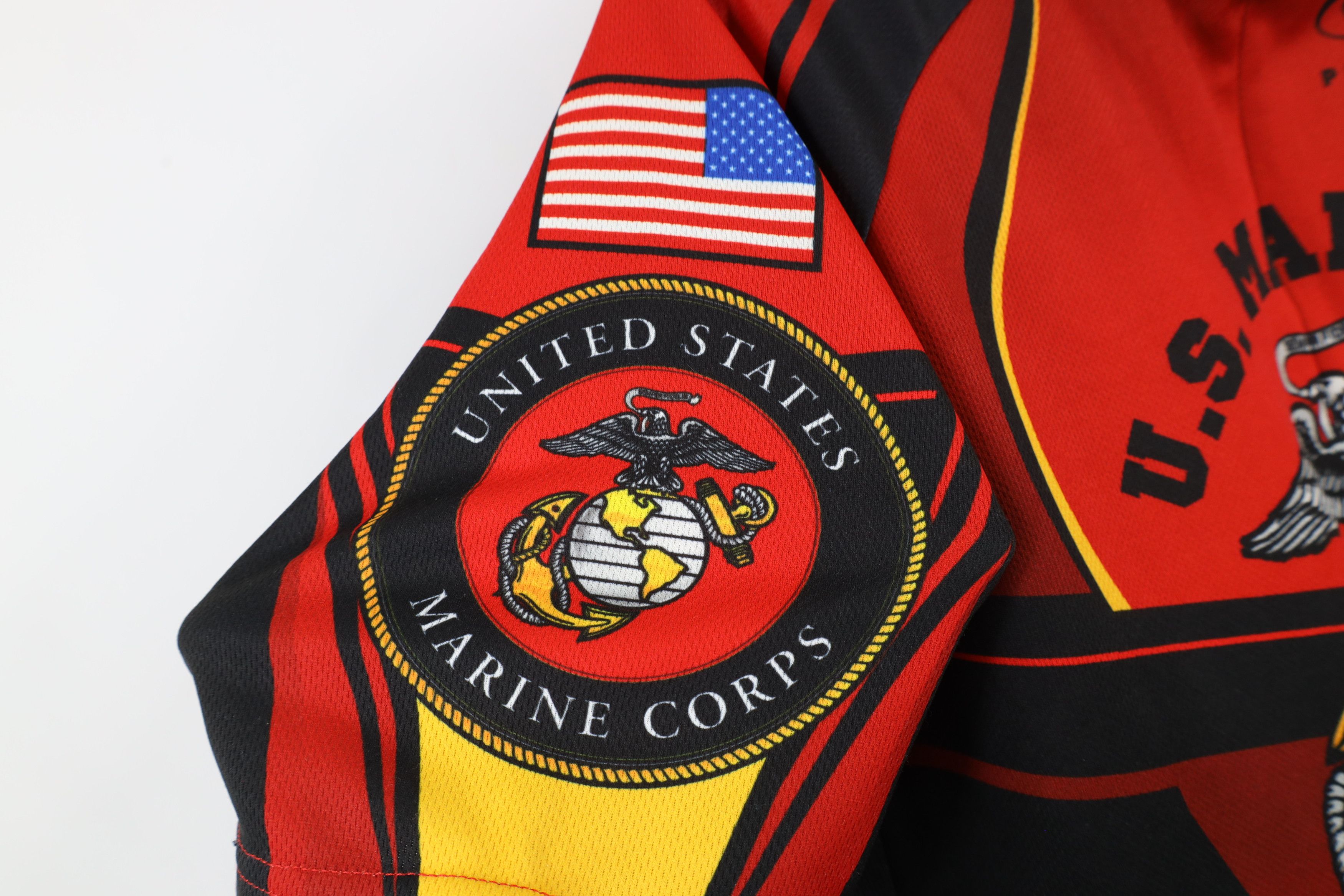 Vintage Vintage Primal US Marines All Over Print Cycling Jersey Size US L / EU 52-54 / 3 - 4 Thumbnail