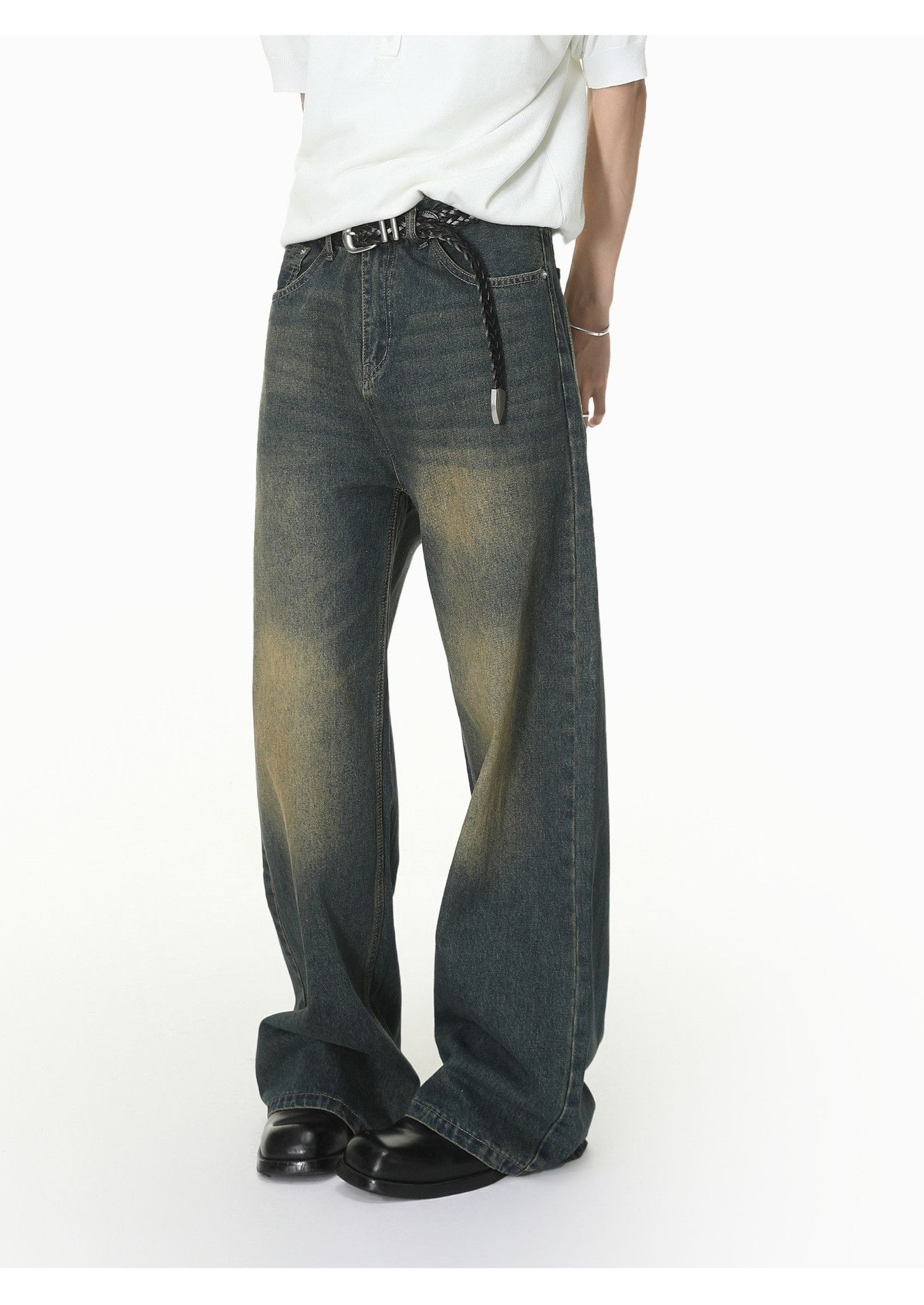 Vintage Men's American CleanFit Distressed Vintage Jeans Size US 32 / EU 48 - 2 Thumbnail