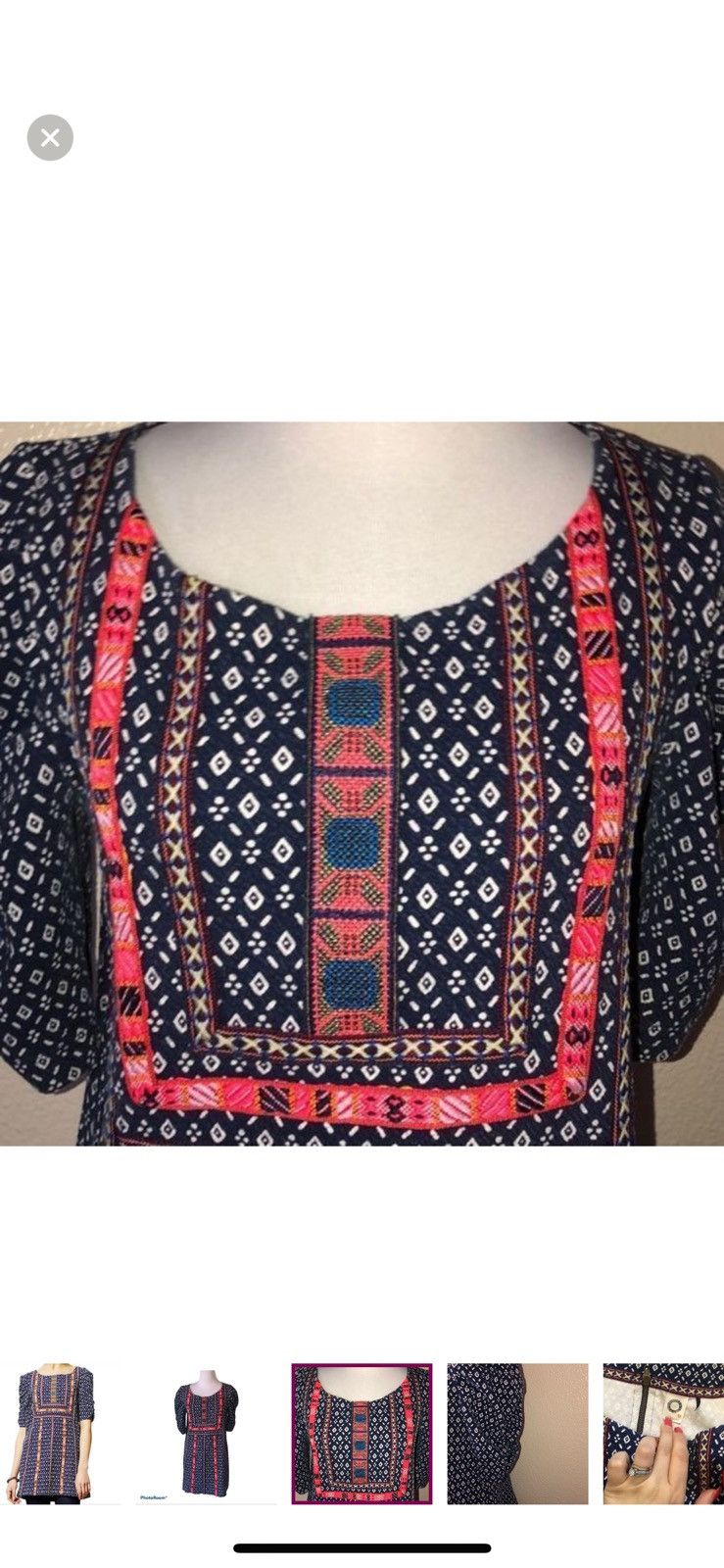 Anthropologie Anthropologie Akemi & kin small seva tunic Size S / US 4 / IT 40 - 2 Thumbnail
