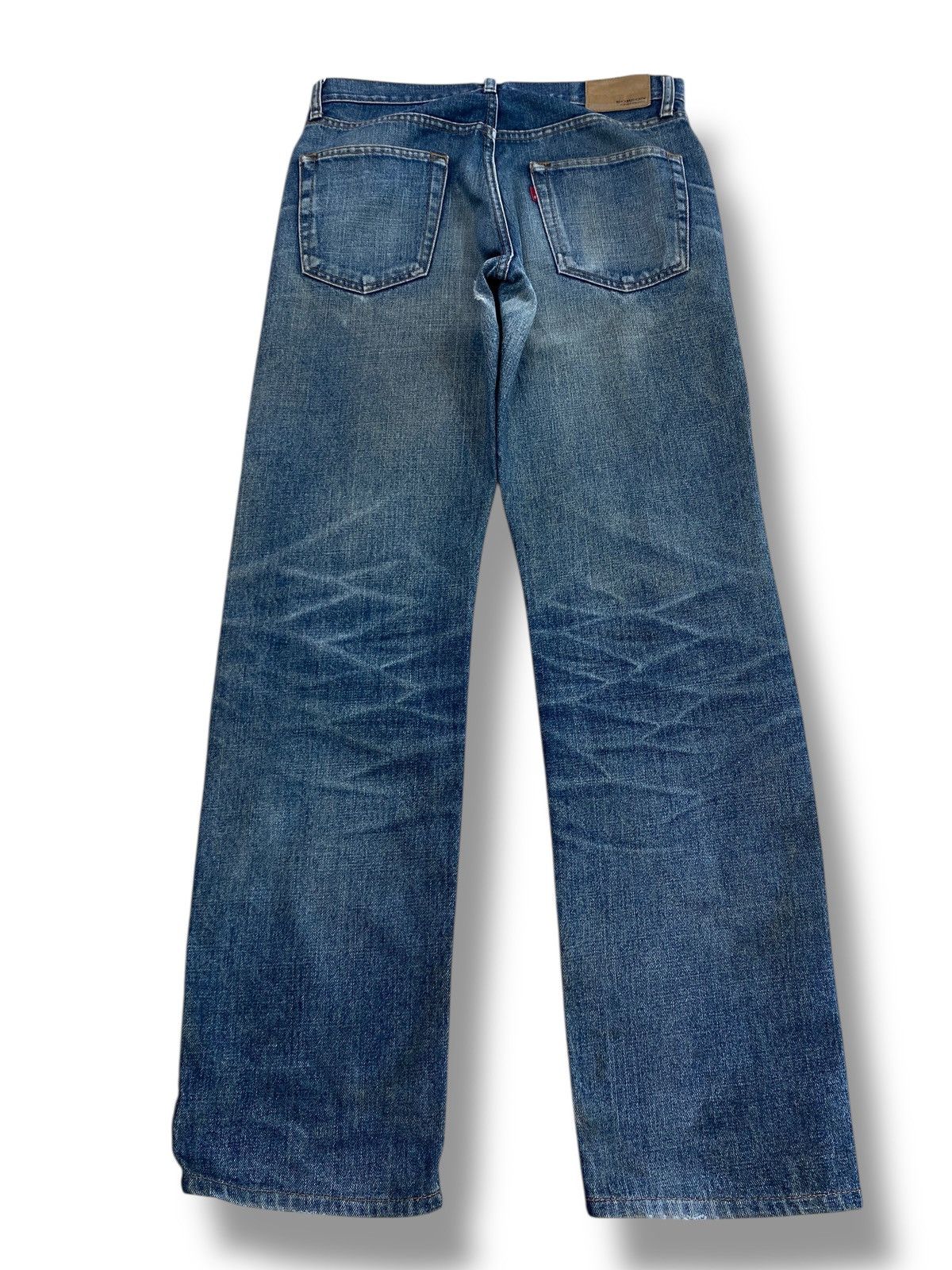 Japanese Brand Japanese Brand Whiskers Mud Wash Style Ripped Jeans Size US 30 / EU 46 - 3 Thumbnail