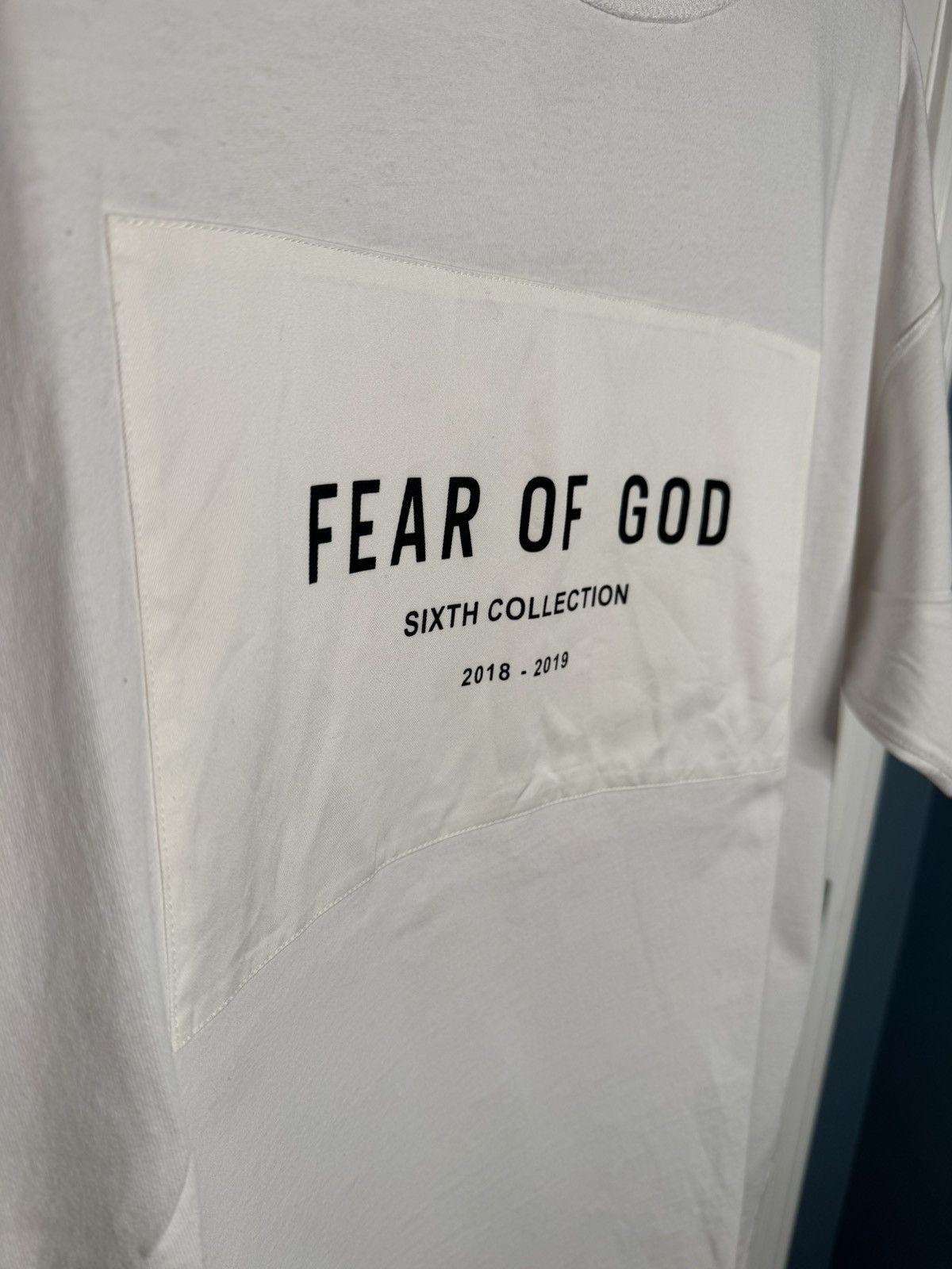 Fear of God Fear of God Sixth Collection Short Sleeve Patch T-Shirt Size US XL / EU 56 / 4 - 3 Thumbnail