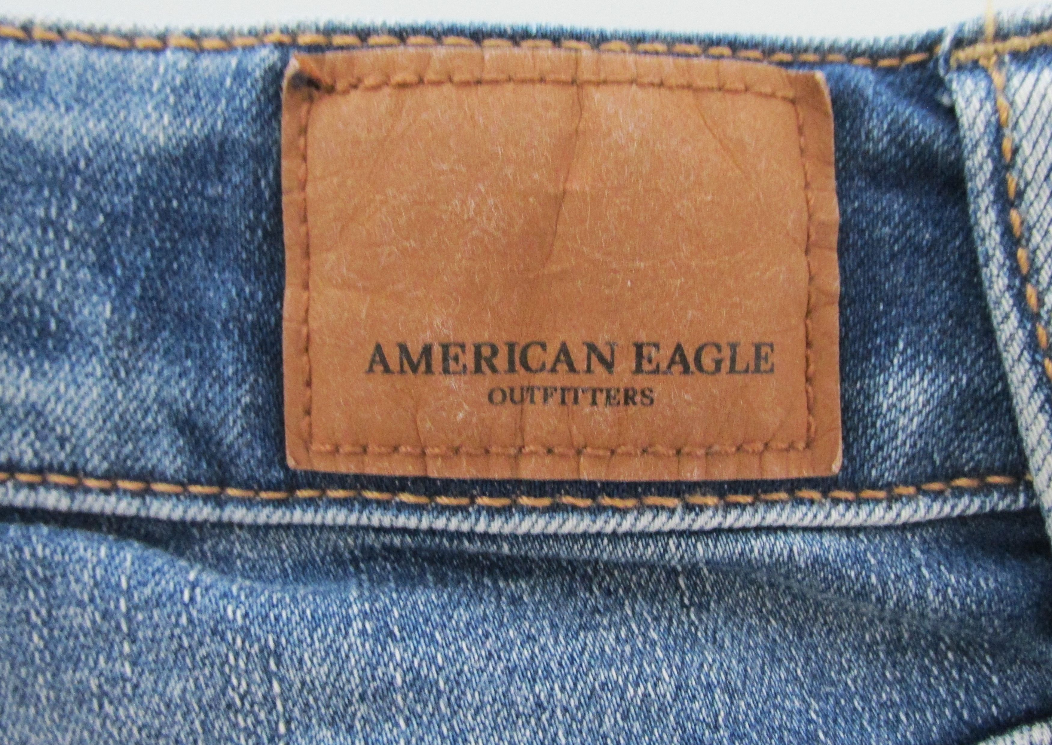 American Eagle Outfitters American Eagle Stretch Denim Distressed Skirts Size 6 Size 28" / US 6 / IT 42 - 5 Thumbnail