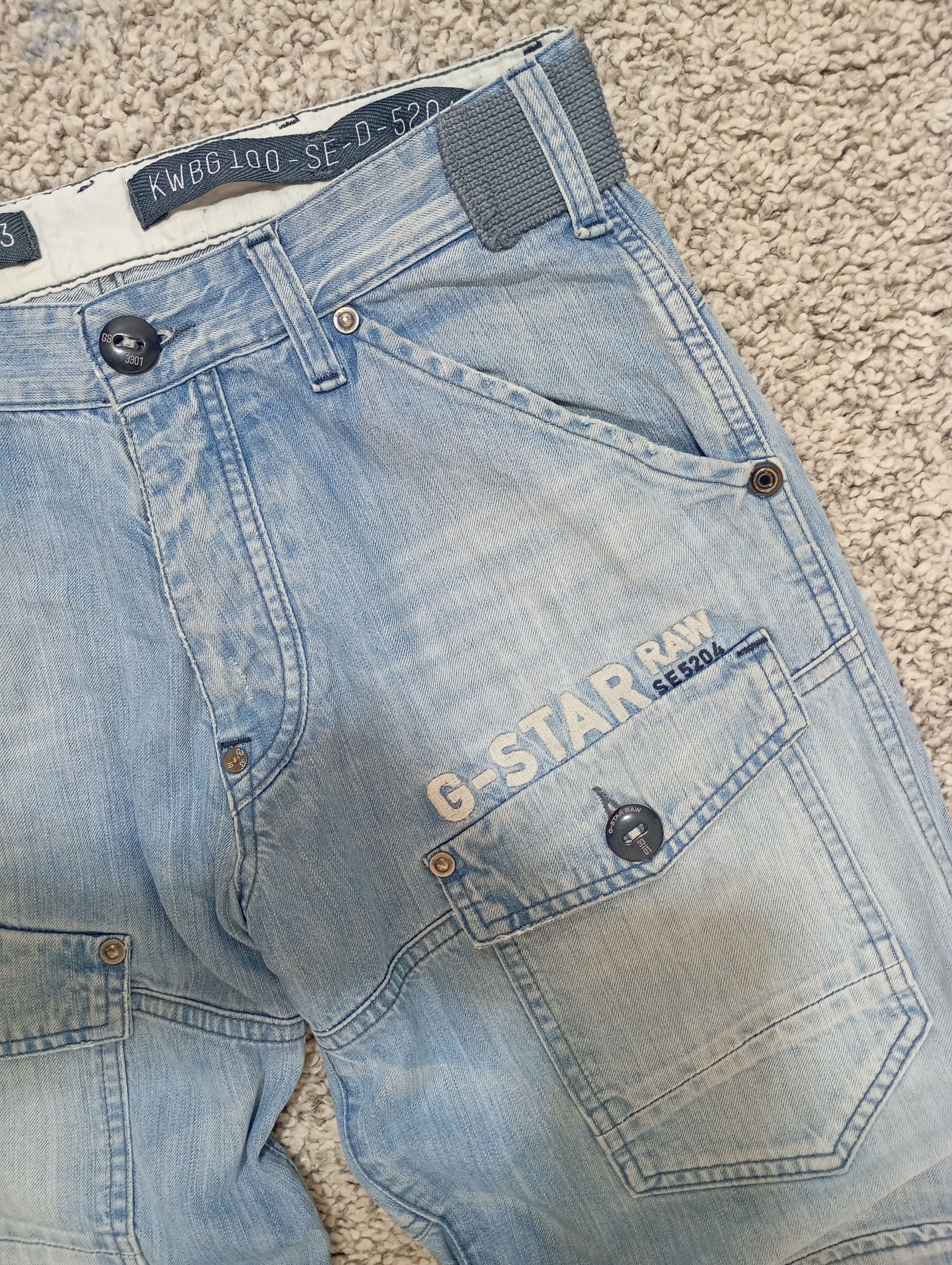G-Star G-Star Raw Loose Fit Denim Jeans Storm Elwood Size US 32 / EU 48 - 4 Thumbnail