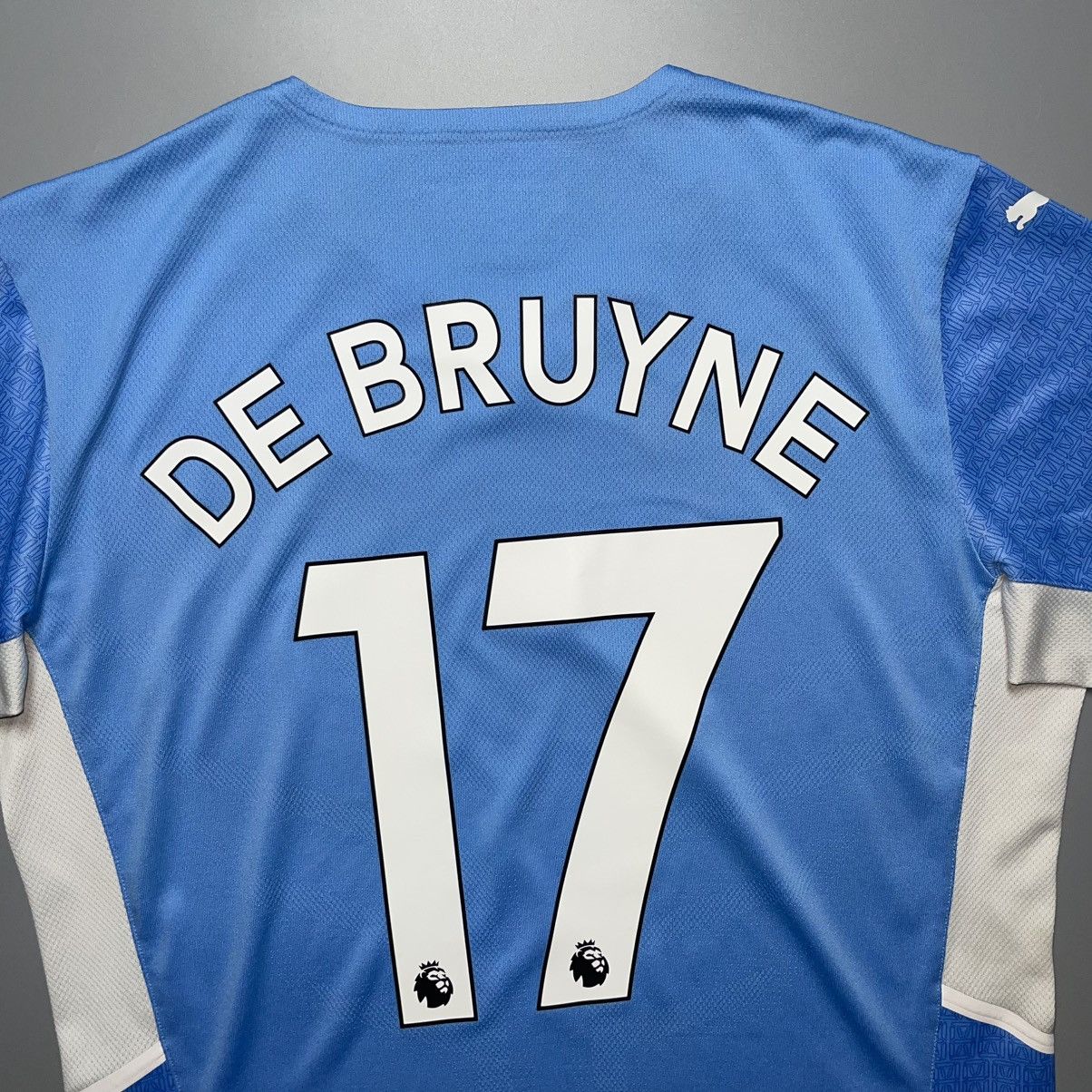 Puma MAN CITY PUMA 2021/2022 PLAYER ISSUE JERSEY #17 DE BRUYNE Size US L / EU 52-54 / 3 - 14 Thumbnail