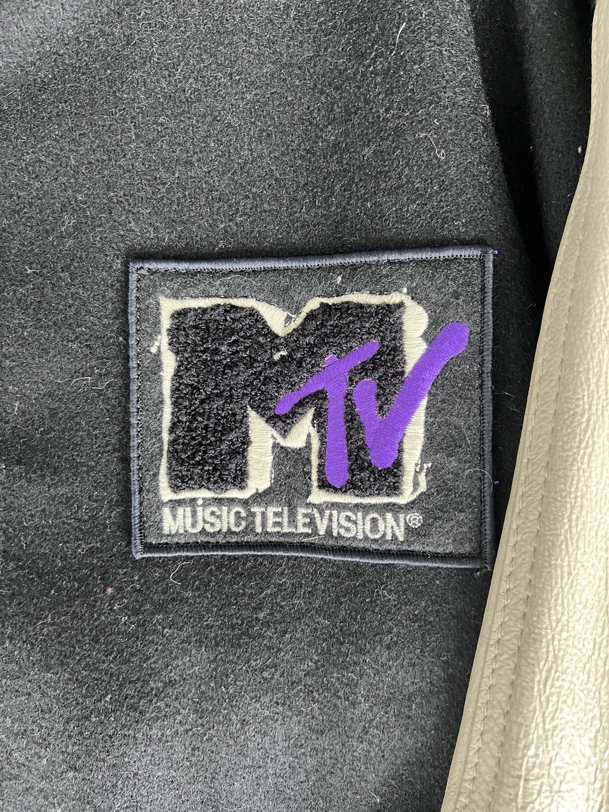 Mtv × Vintage Vintage 1992 MTV Varsity Jacket Size US M / EU 48-50 / 2 - 3 Thumbnail