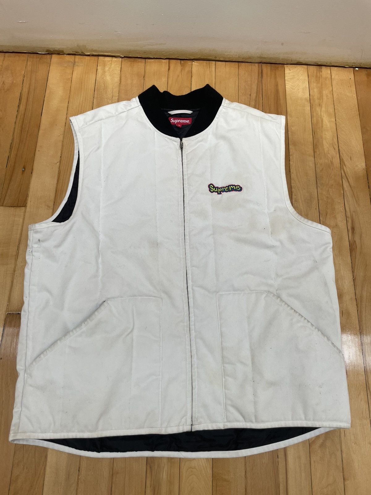 Supreme Supreme Gonz Shop Vest White (XL) | Grailed