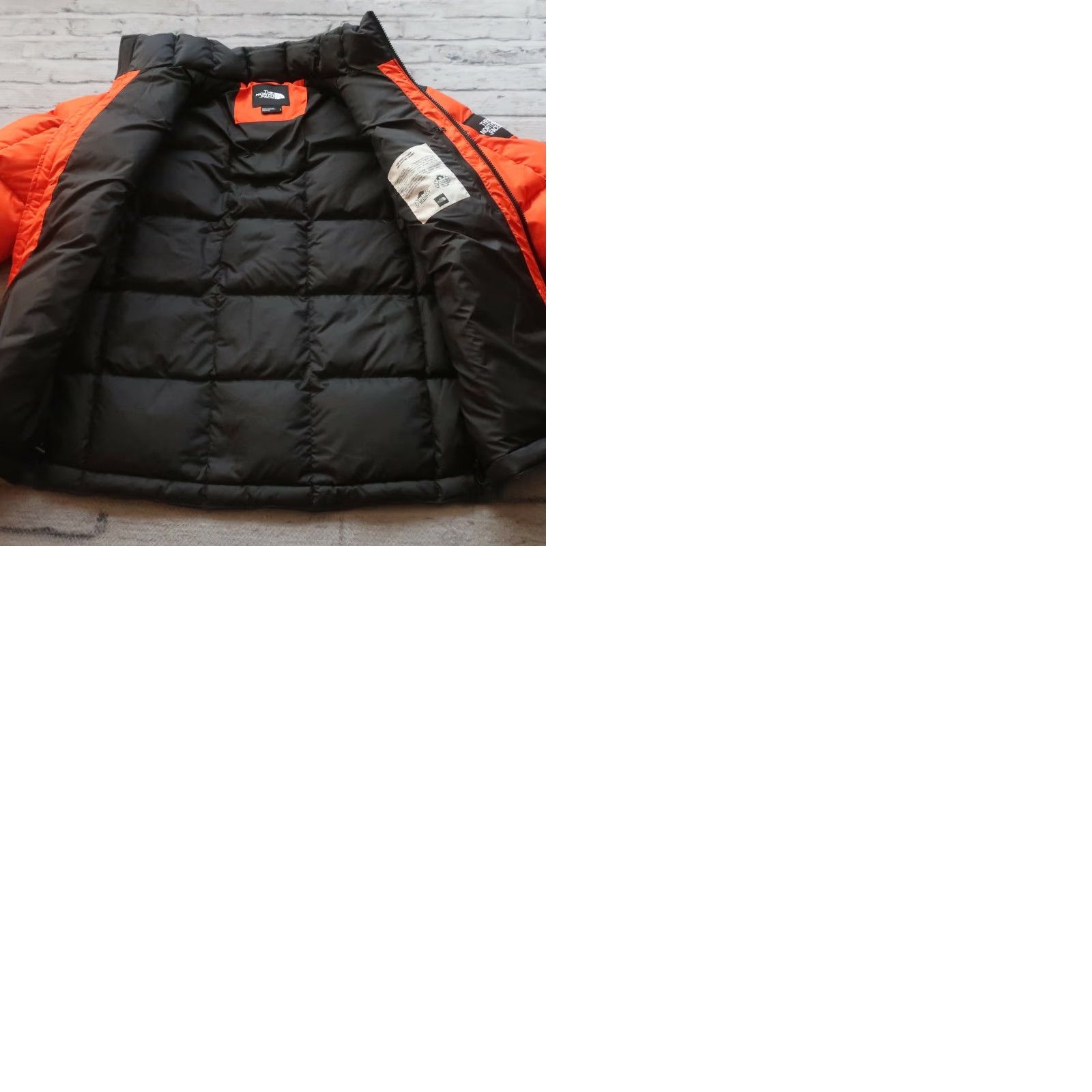 The North Face NEW North Face 700 Down Lhotse Puffer Jacket Size S Tangerine Orange Mens Jacket Small Tangerine / Black 90s? Size US S / EU 44-46 / 1 - 9 Thumbnail