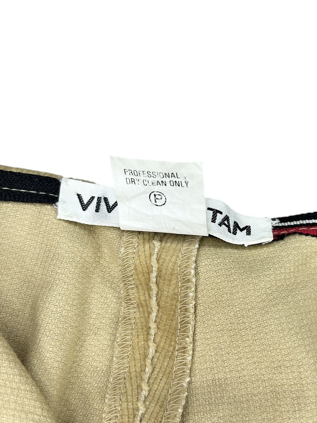 Vivienne Tam 00s Embroidered Corduroy Trousers Size 25" / US 0 / IT 36 - 5 Thumbnail