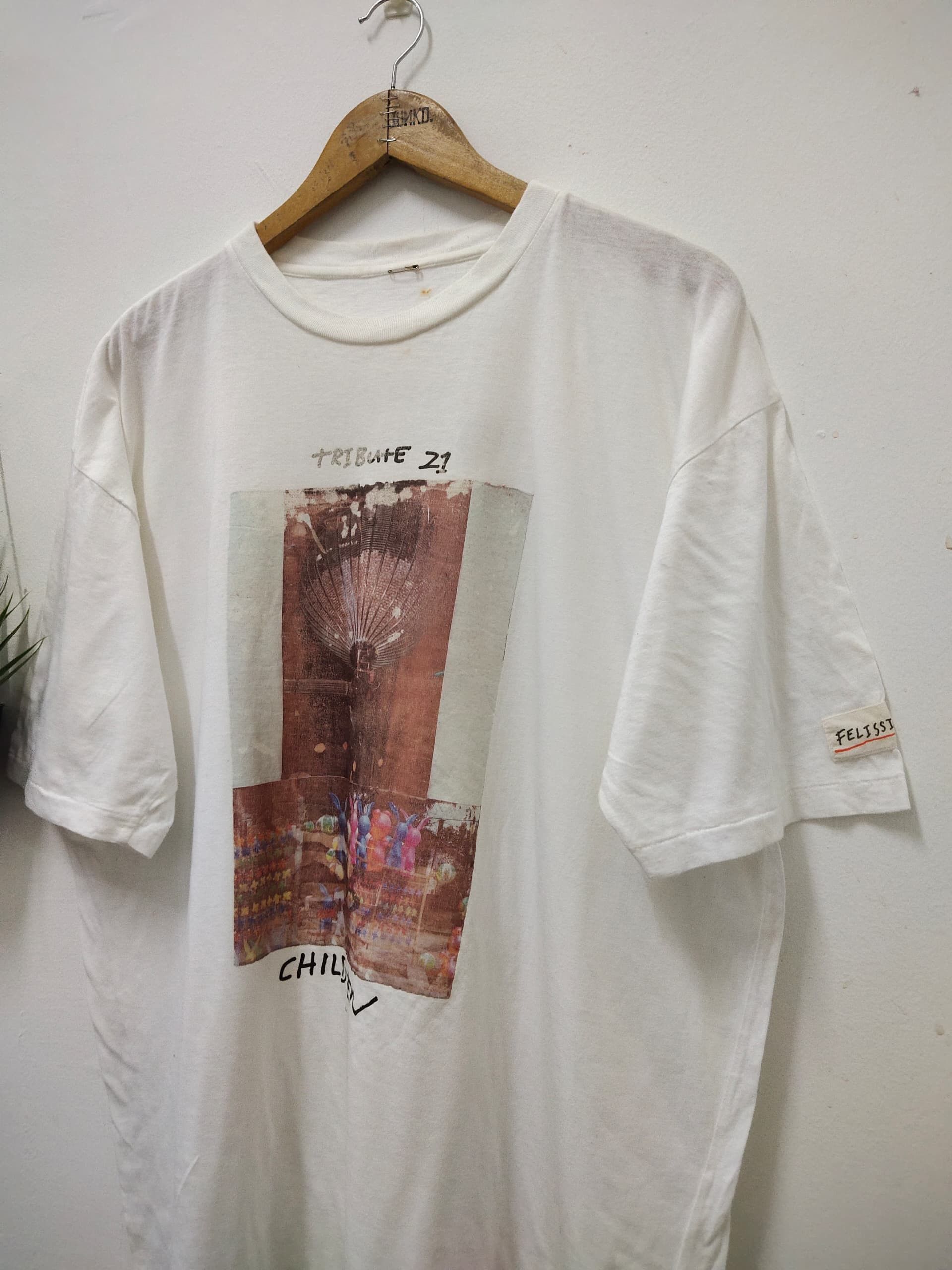 Vintage Vintage 80s 90s Robert Rauschenberg pop art Graphic Size US XL / EU 56 / 4 - 6 Thumbnail