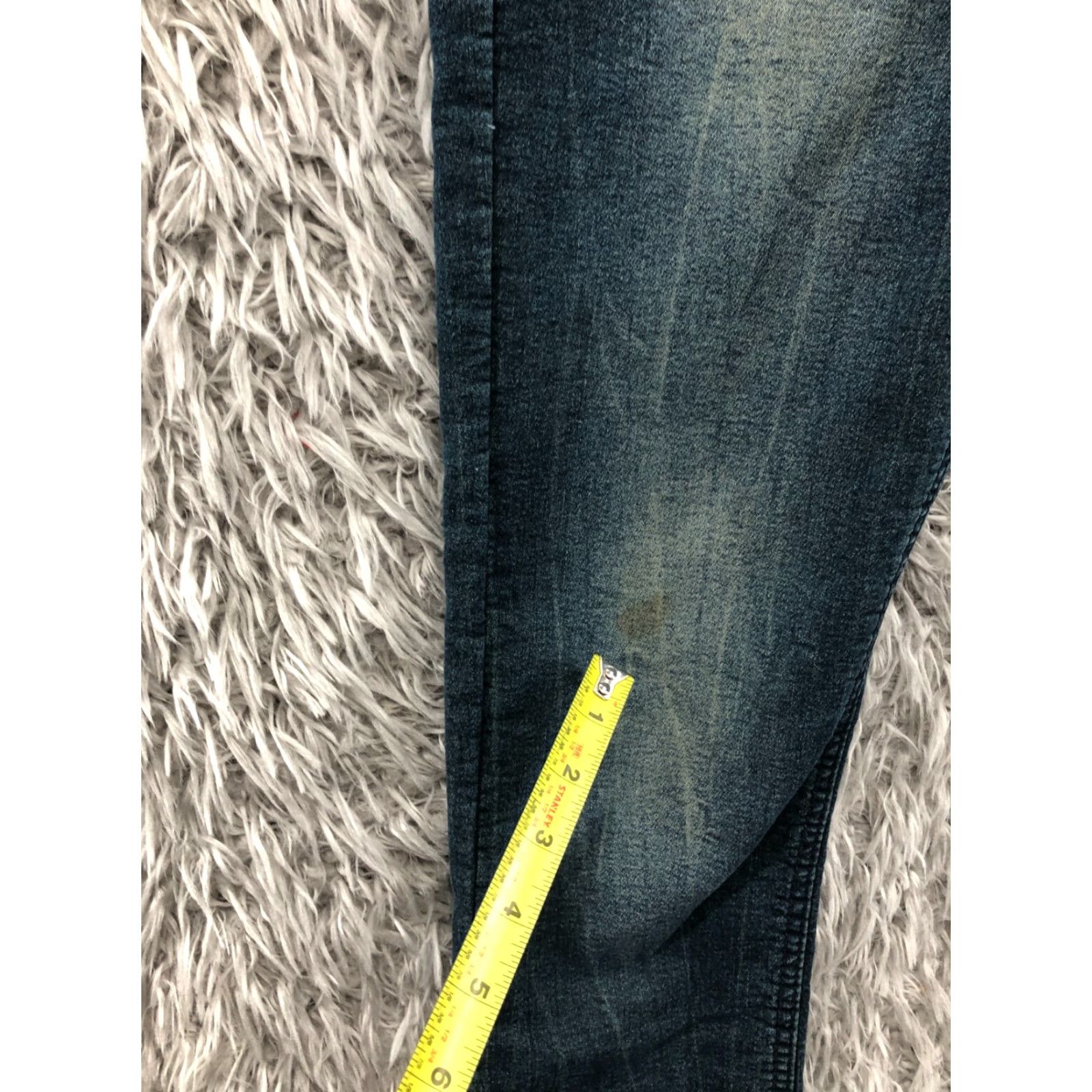 Vintage Vintage Genes Black Jeans Skinny Mens 28x30 Mid Wash Blue Size 28 Cotton Blend Denim 5-Pocket Size US 28 / EU 44 - 5 Thumbnail