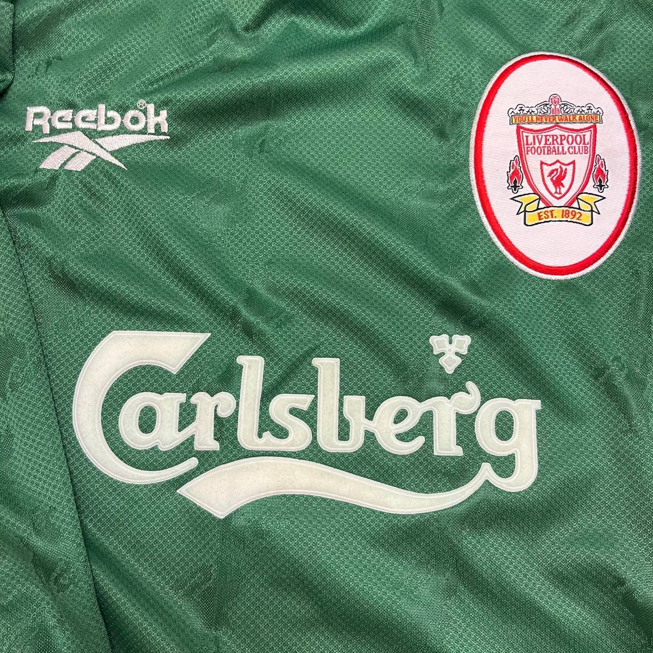 Reebok Liverpool 1996-1998 Goalkeeper football shirt jersey REEBOK Size US L / EU 52-54 / 3 - 5 Thumbnail
