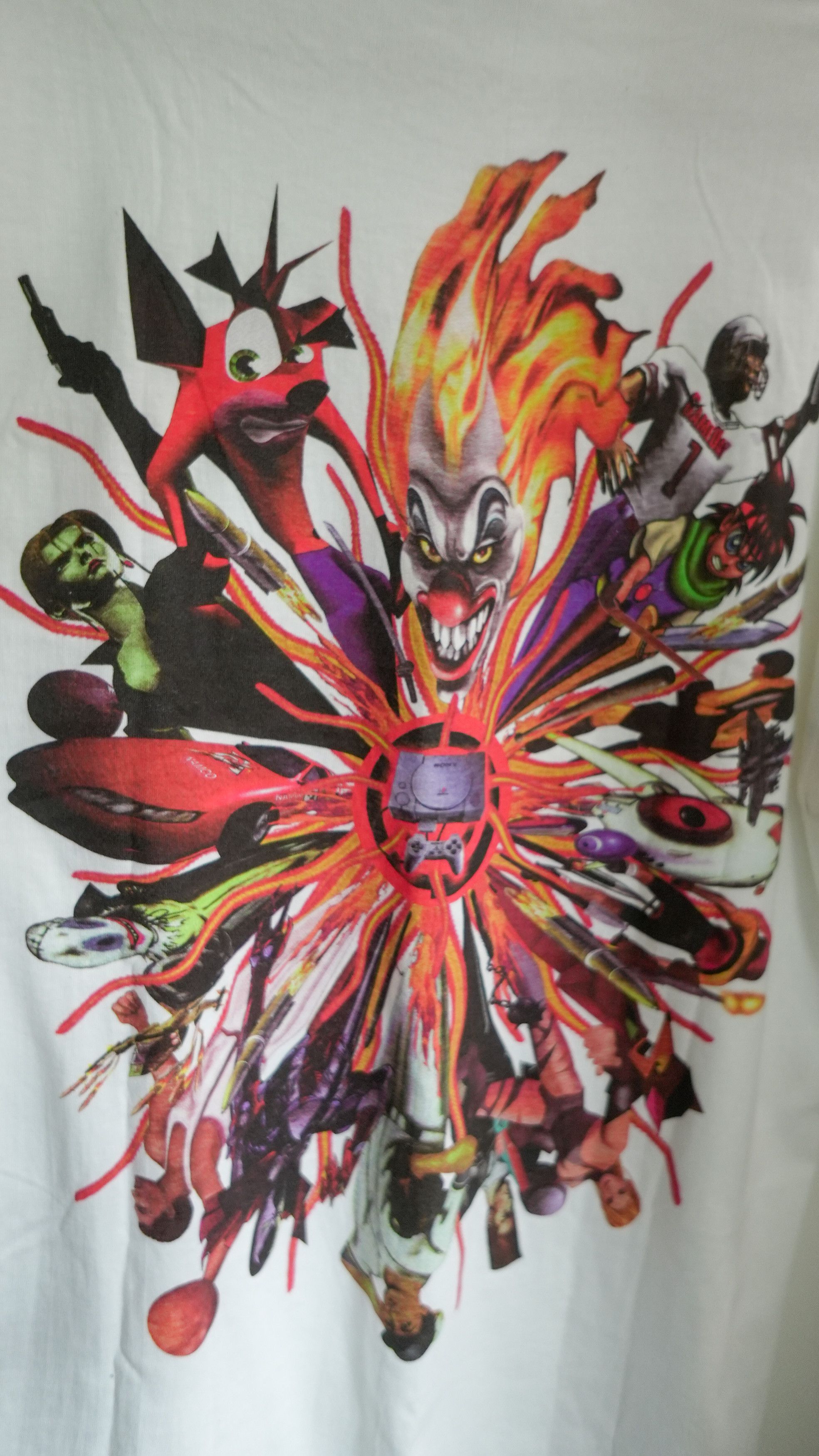 Sony × Vintage PlayStation Promo Swirl 90s Twisted Metal Crash Bandicoot Size US XL / EU 56 / 4 - 6 Thumbnail