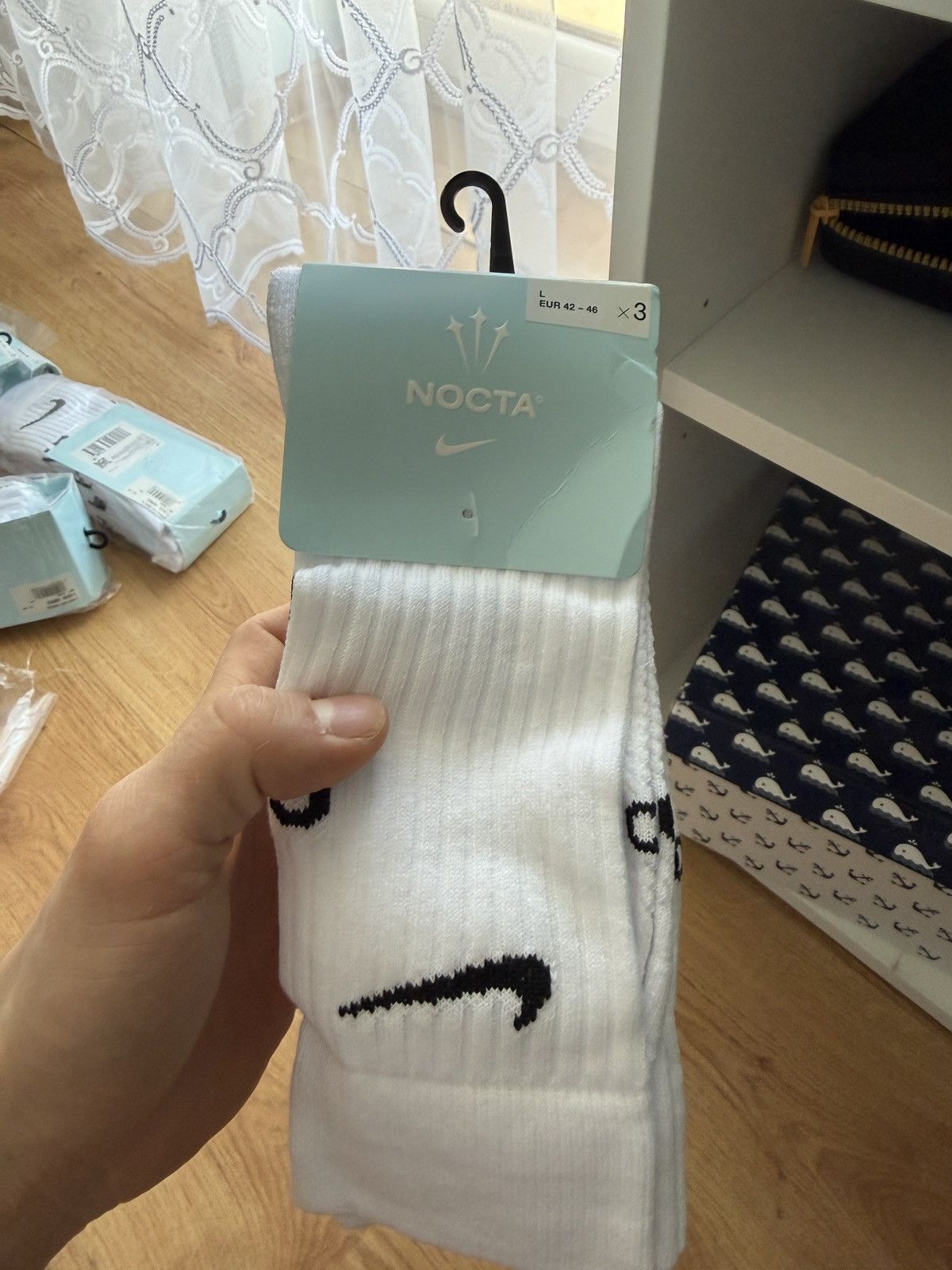 NOCTA × Nike Nike nocta socks 3 pairs Size 40 - 1 Thumbnail
