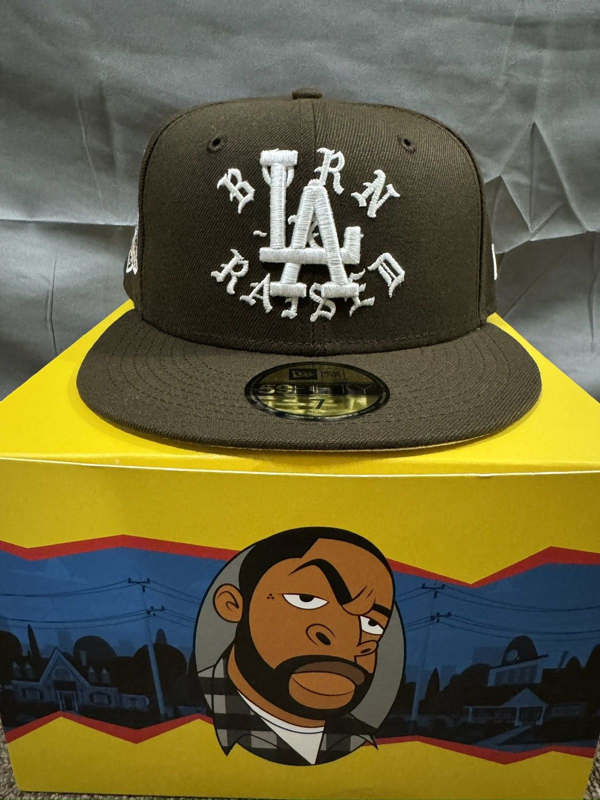 Born X Raised × Hat Club × New Era DS/Exclusive BXR Fitted From "True Blue + Dodgers" drop Size ONE SIZE - 1 Thumbnail