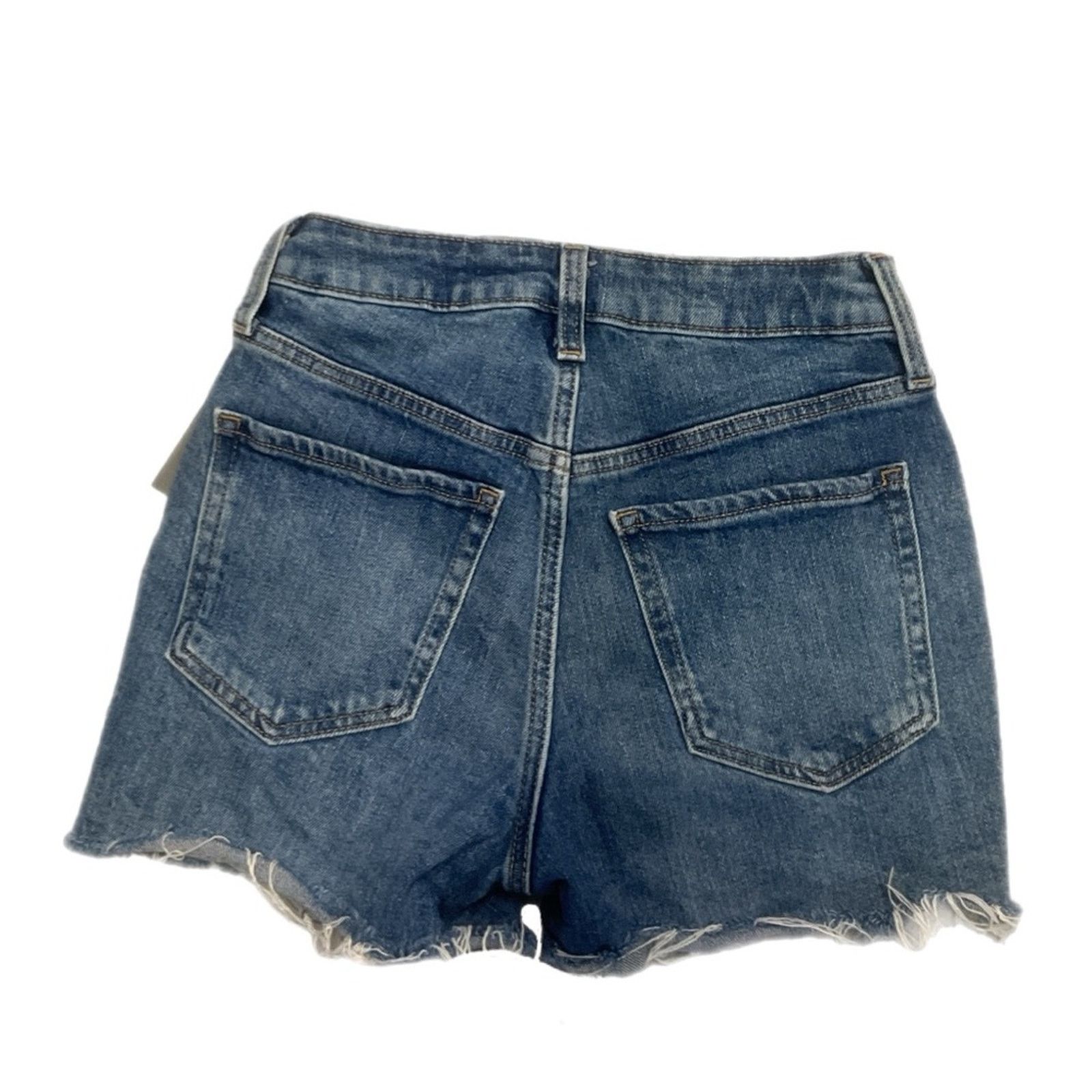 Old Navy Old Navy High Rise Denim Shorts Size 24" / US 00 / IT 34 - 2 Thumbnail