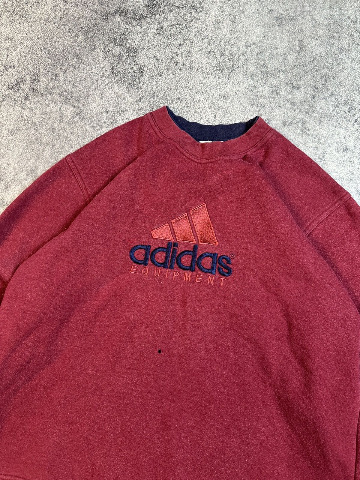 Adidas Vintage Adidas Equipment Sweatshirt Streetwear Opium M Rare Size US M / EU 48-50 / 2 - 2 Thumbnail