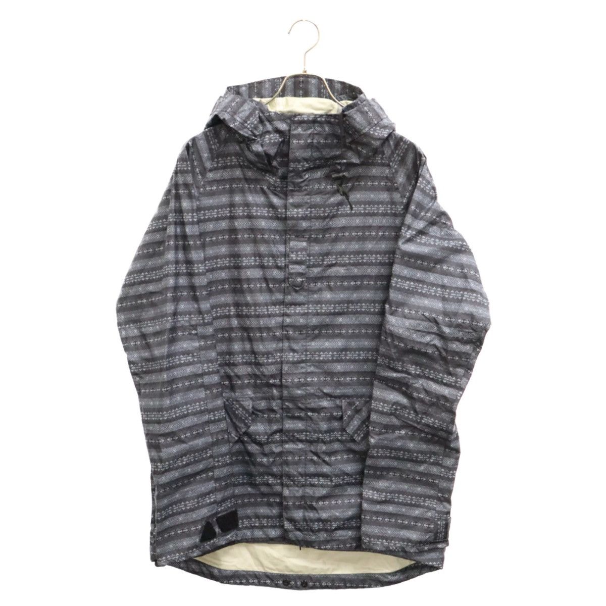 image of Number N Ine x Visvim Number Nine 08Ss Gore-Tex Nomad Jacket Coat in Grey, Men's (Size XL)