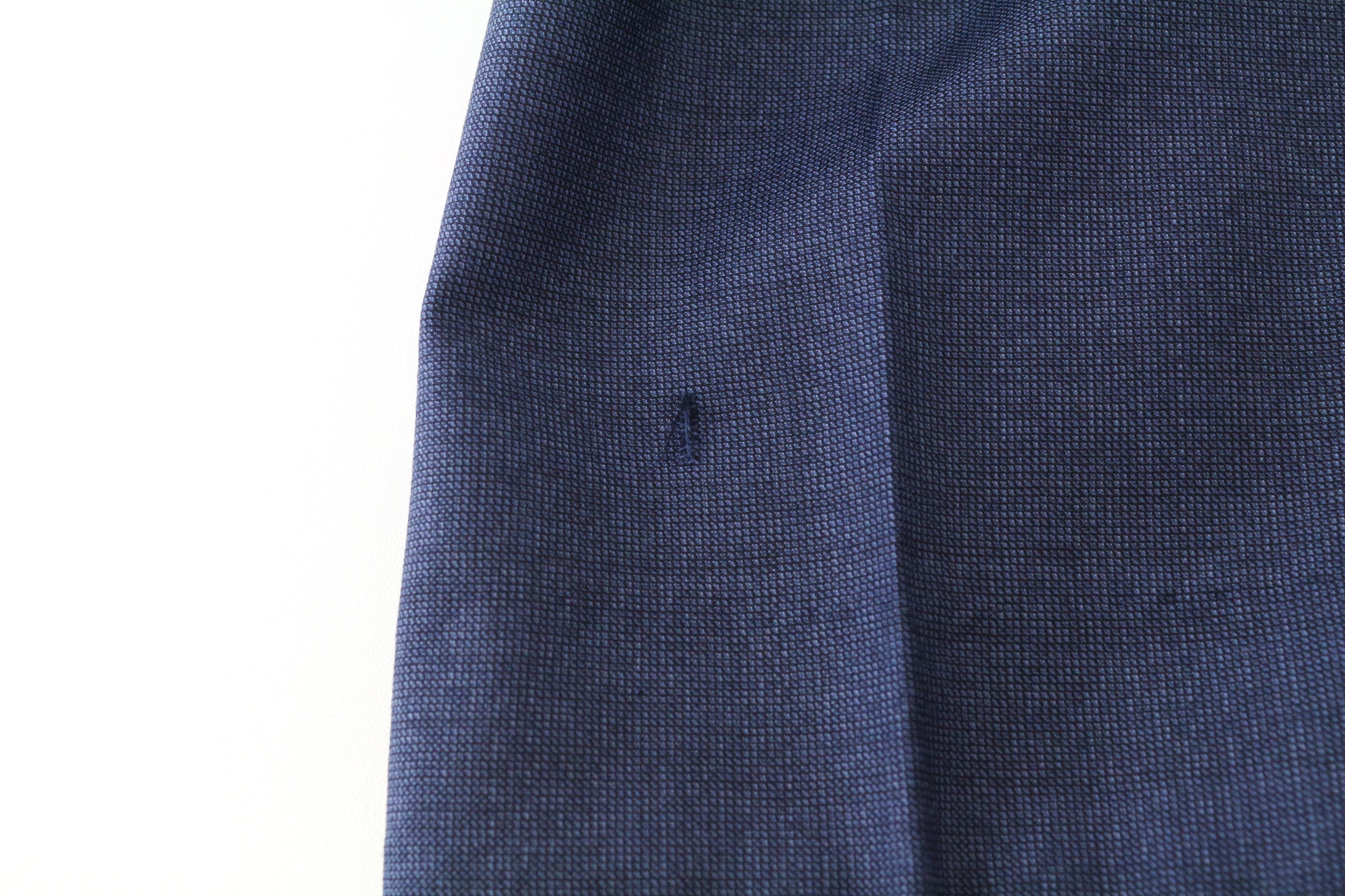 Suitsupply SIENNA UK42S Blue Wool Pleated Front Trousers 60991 Size 42S - 9 Thumbnail