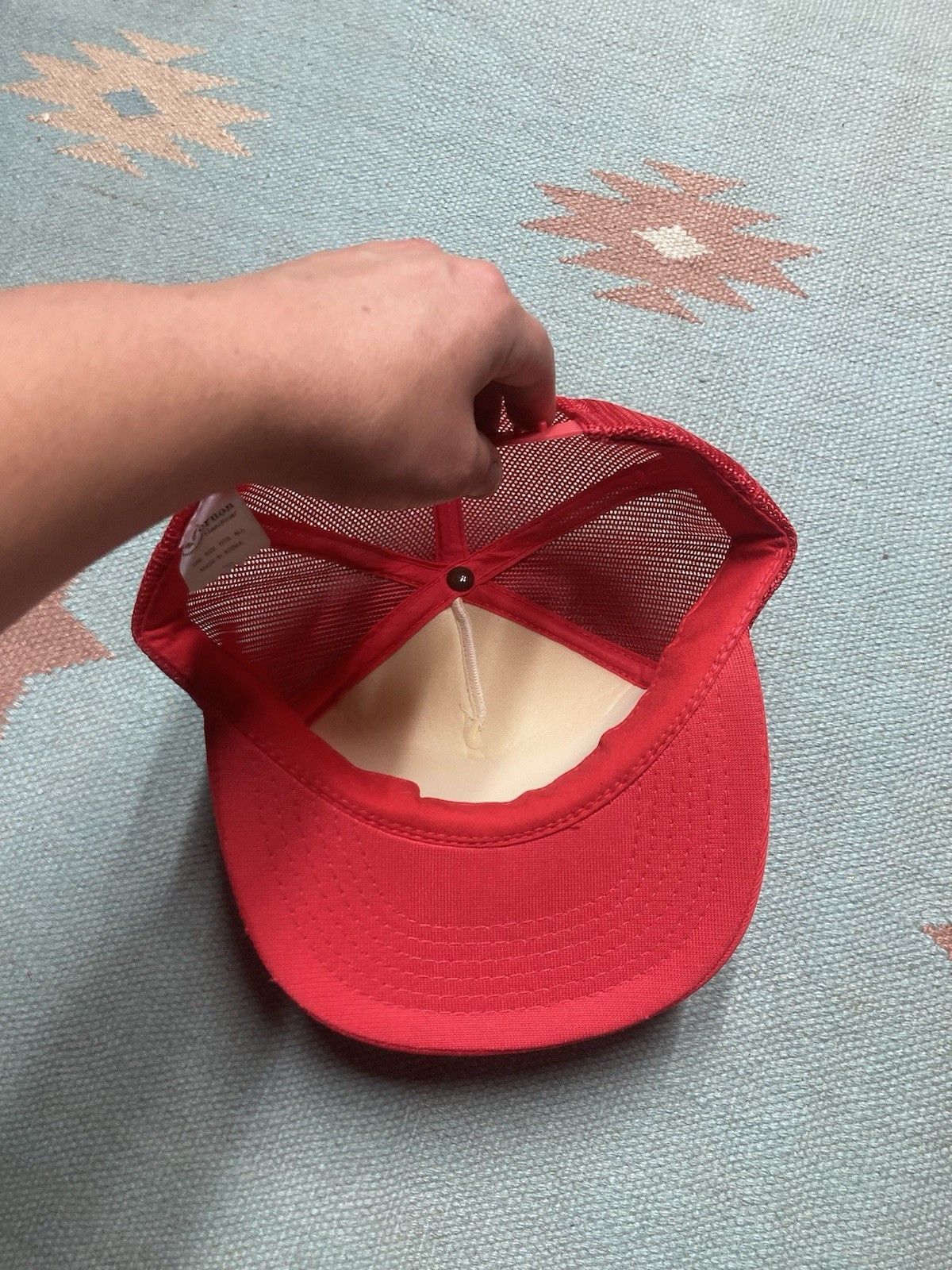Vintage Vtg trucker hat Big L Lumberland grand ledge Michigan wood Size ONE SIZE - 5 Thumbnail