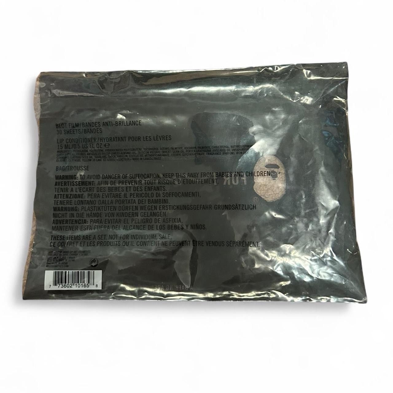 Bape Vintage Bape X Mac Makeup Pouch + Oil Blotting Sheets Size ONE SIZE - 7 Thumbnail
