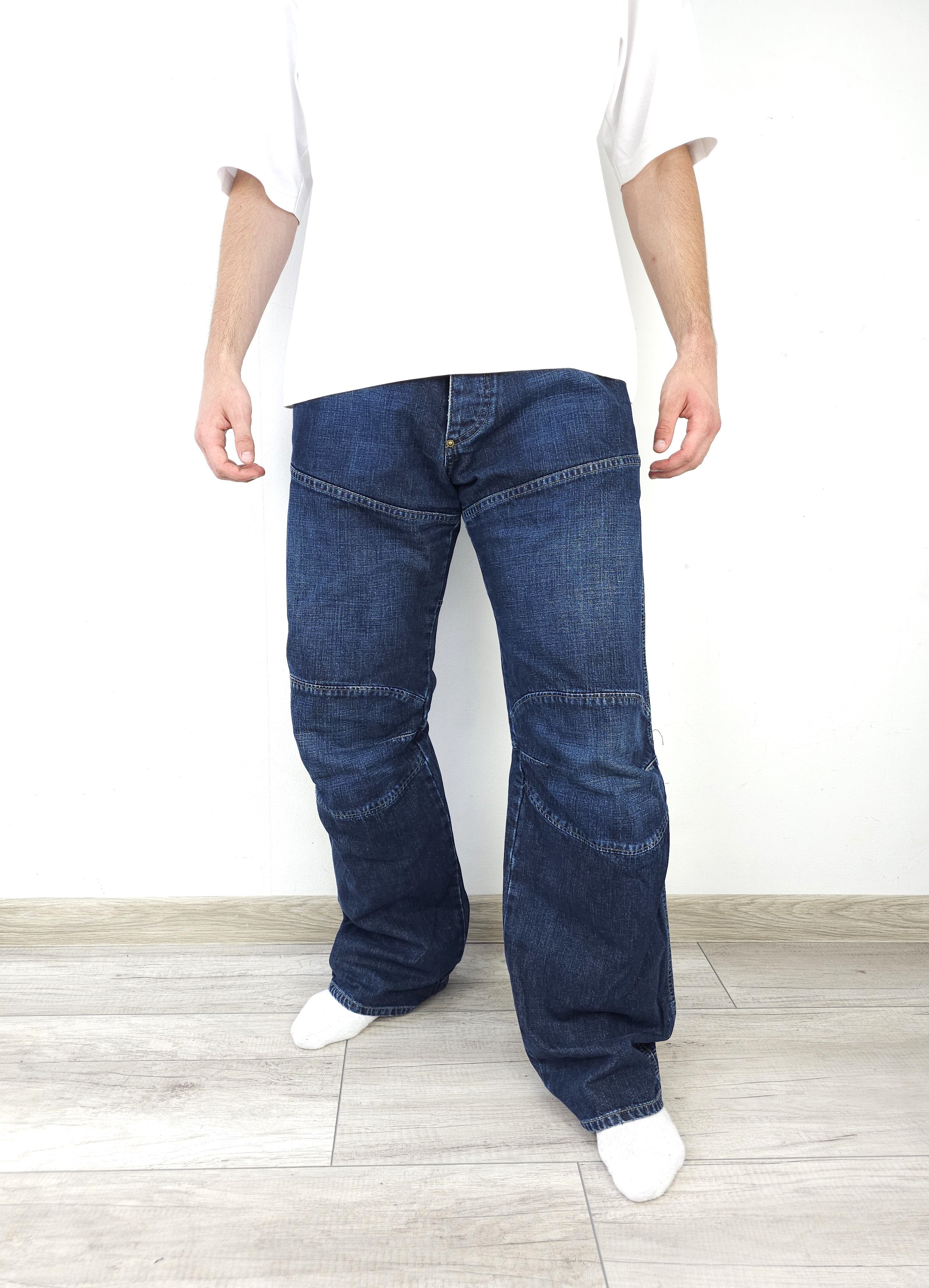G-Star × Japanese Brand 💎 Size 32/34 Relaxed G-star Raw "Elwood" Denim Jeans Y2K Size US 34 / EU 50 - 1 Thumbnail