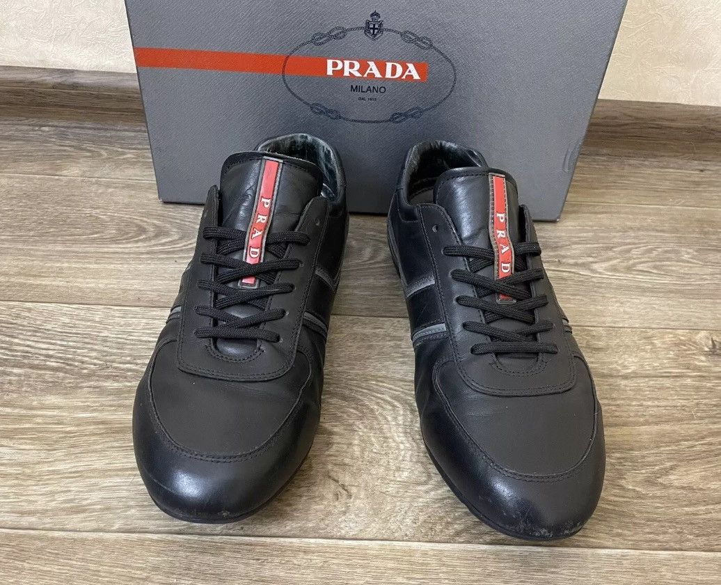 Prada Prada sneakers size 10,5 black Size US 9.5 / EU 42-43 - 4 Thumbnail