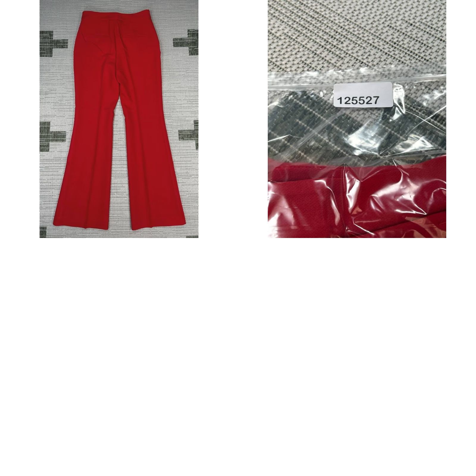 Zara Zara Dress Pants Womens Small Red High Rise Bootcut Pants Dress Pants Red Women's S Bootcut High Rise Zara Size 28" / US 6 / IT 42 - 9 Thumbnail