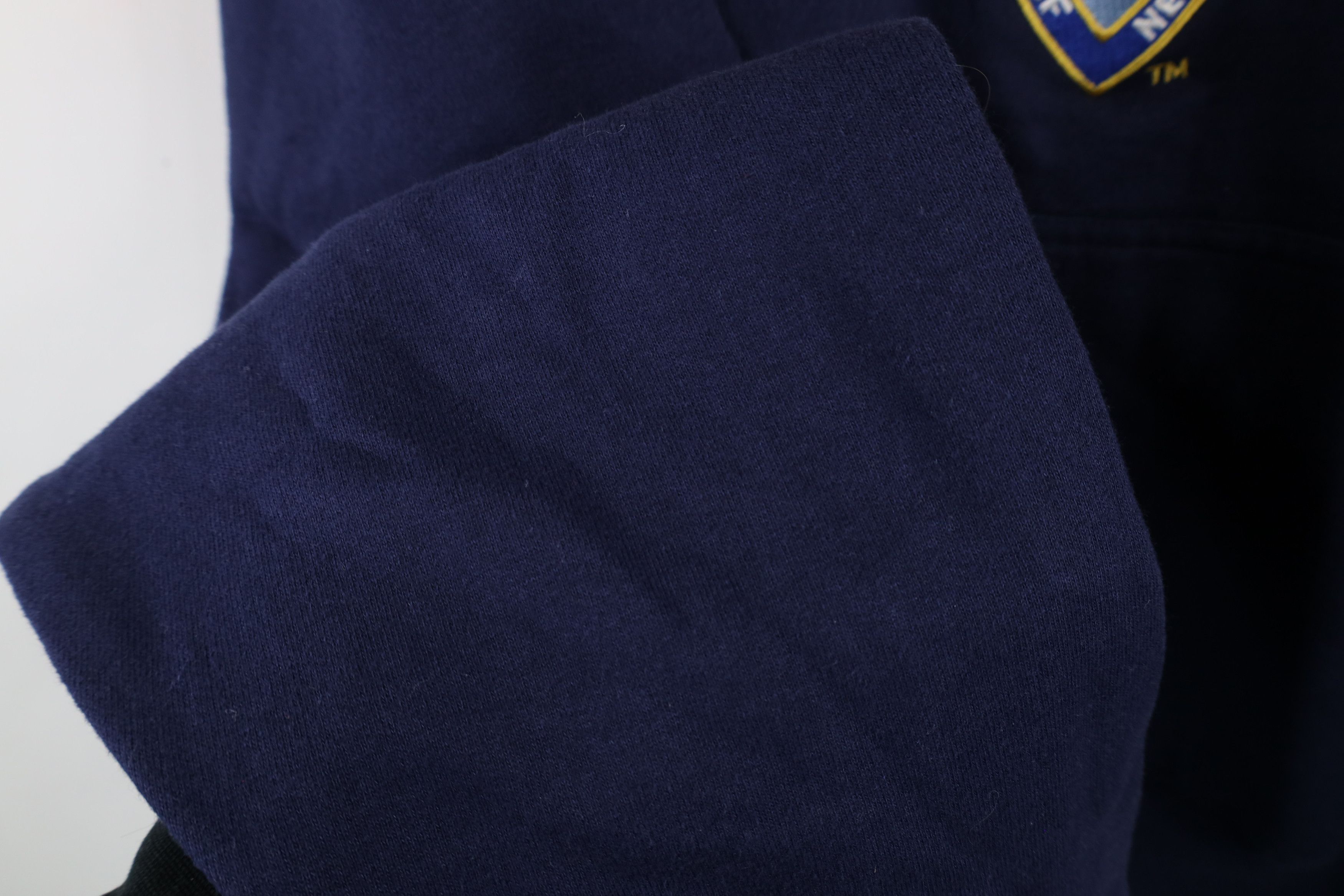Vintage Vintage Y2K 2006 NYPD New York Hoodie Sweatshirt Blue Size US L / EU 52-54 / 3 - 10 Thumbnail