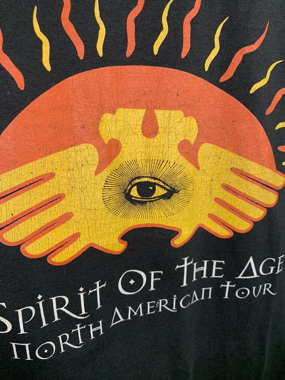 Band Tees × Vintage *RARE* Vintage 1995 Hawkwind Spirit Of The Age Tour T-Shirt Size US XL / EU 56 / 4 - 7 Thumbnail