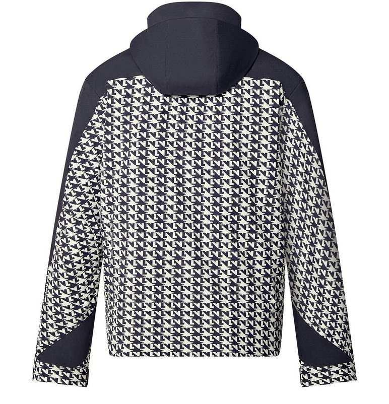 Louis Vuitton Bicolor Dove Houndstooth Hooded Padded Jacket Size US M / EU 48-50 / 2 - 18 Thumbnail