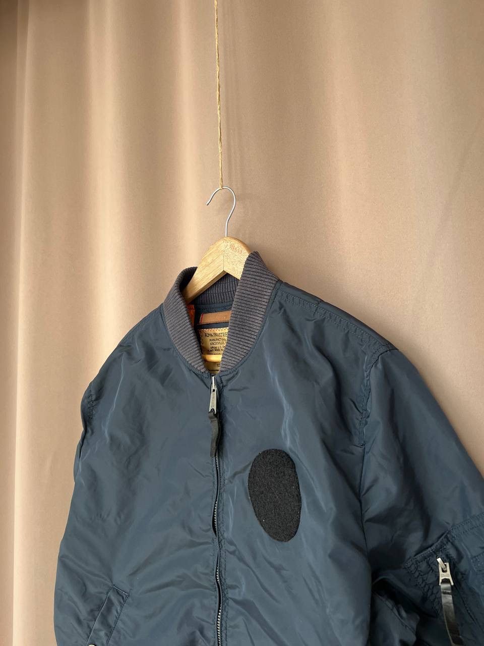 Alpha Industries Alpha Industries Mens Full Zip Bomber Jacket Size M Aviator Size US M / EU 48-50 / 2 - 4 Thumbnail