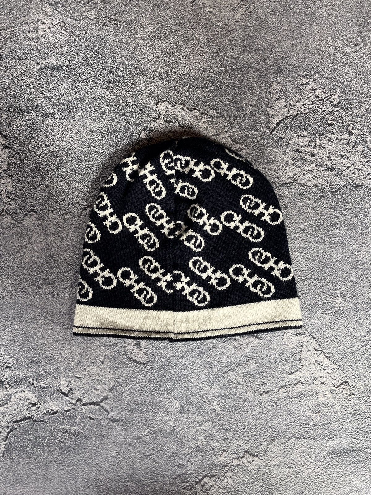 Jimmy Choo Jimmy Choo Monogram Beanie Hat Cap Size ONE SIZE - 2 Thumbnail