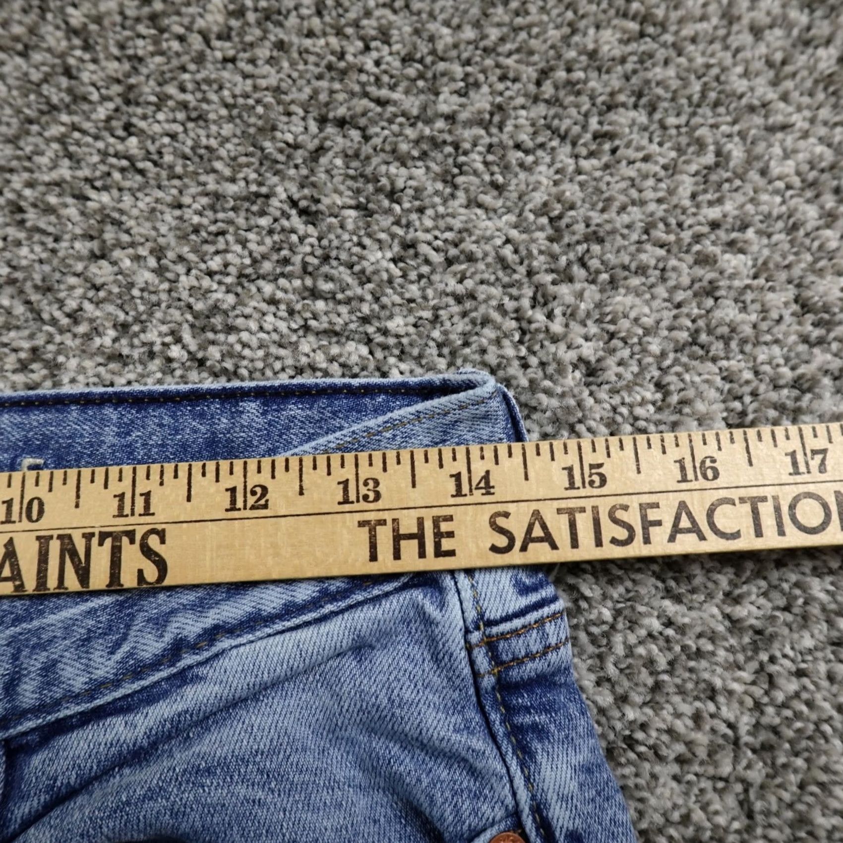 American Eagle Outfitters American Eagle Outfitters Jeans Mens 28 Regular 28X30 Dark Blue Denim Bootcut Stretch Pockets 5-Pocket Style Preppy Mens Size US 28 / EU 44 - 5 Thumbnail