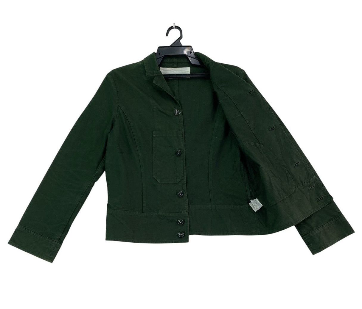 Issey Miyake × Sunao Kuwahara Sunao Kuwahara under Issey Miyake house olive green jacket Size M / US 6-8 / IT 42-44 - 1 Thumbnail