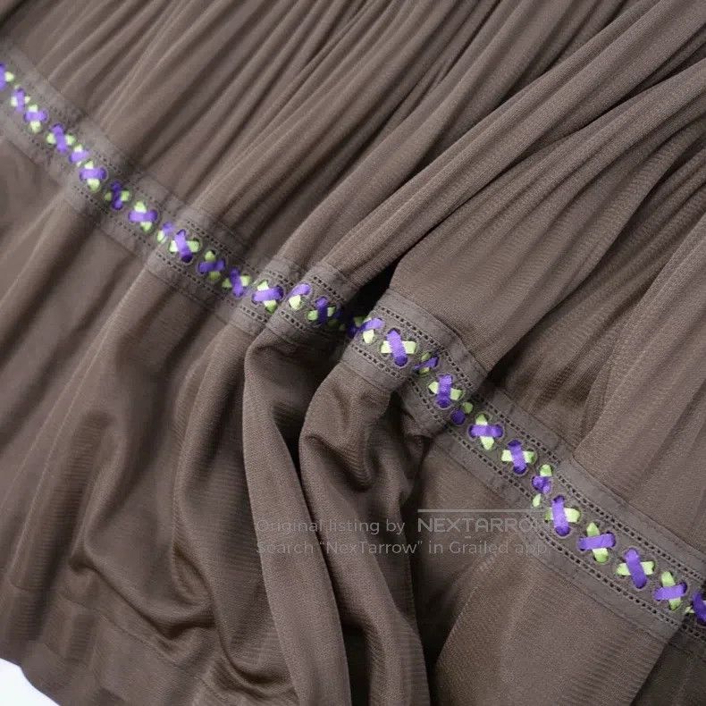 Issey Miyake Issey Miyake Pleated Skirt Size 25" / US 0 / IT 36 - 3 Thumbnail