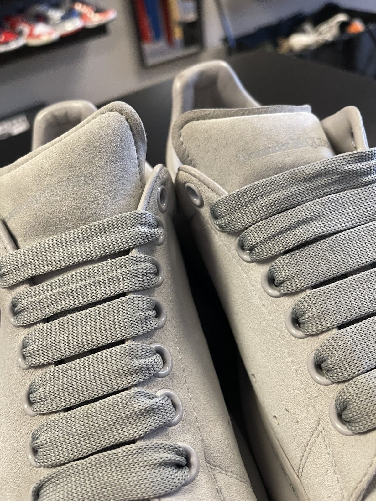 Alexander McQueen Size 8US/41EU - Alexander McQueen Oversized 'Cool Grey” Size US 8 / EU 41 - 6 Thumbnail
