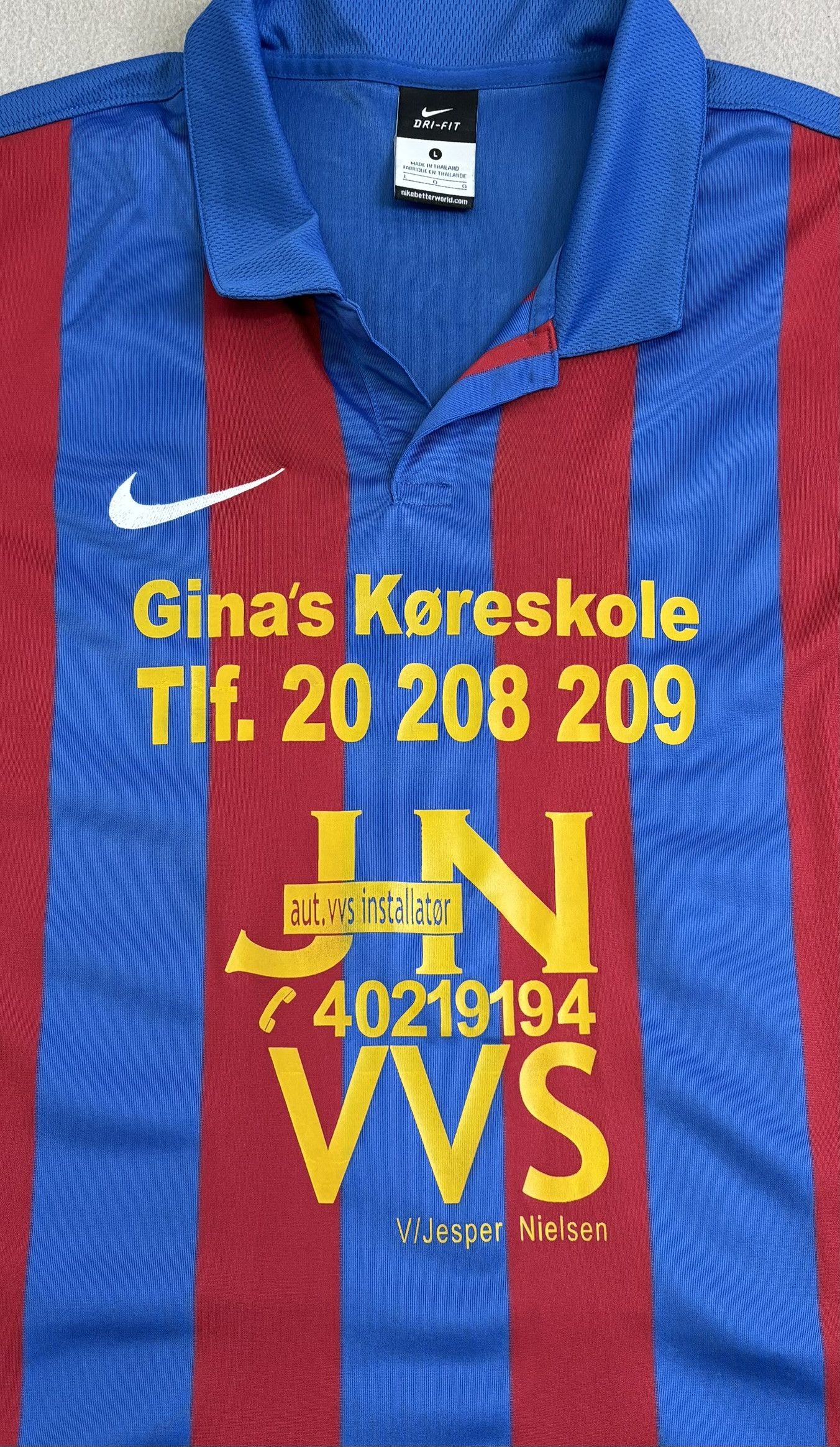 Nike Nike #33 Glussing Football Jersey Size L Size US L / EU 52-54 / 3 - 6 Thumbnail