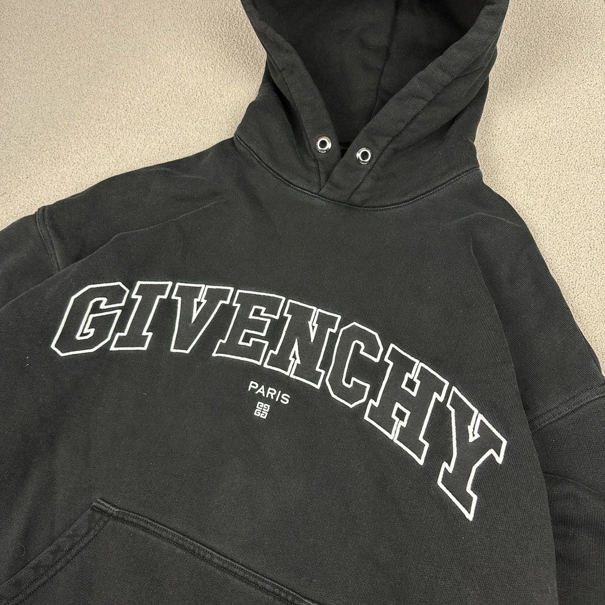 Givenchy Givenchy College Spellout Slim Fit Hoodie Size US S / EU 44-46 / 1 - 2 Thumbnail