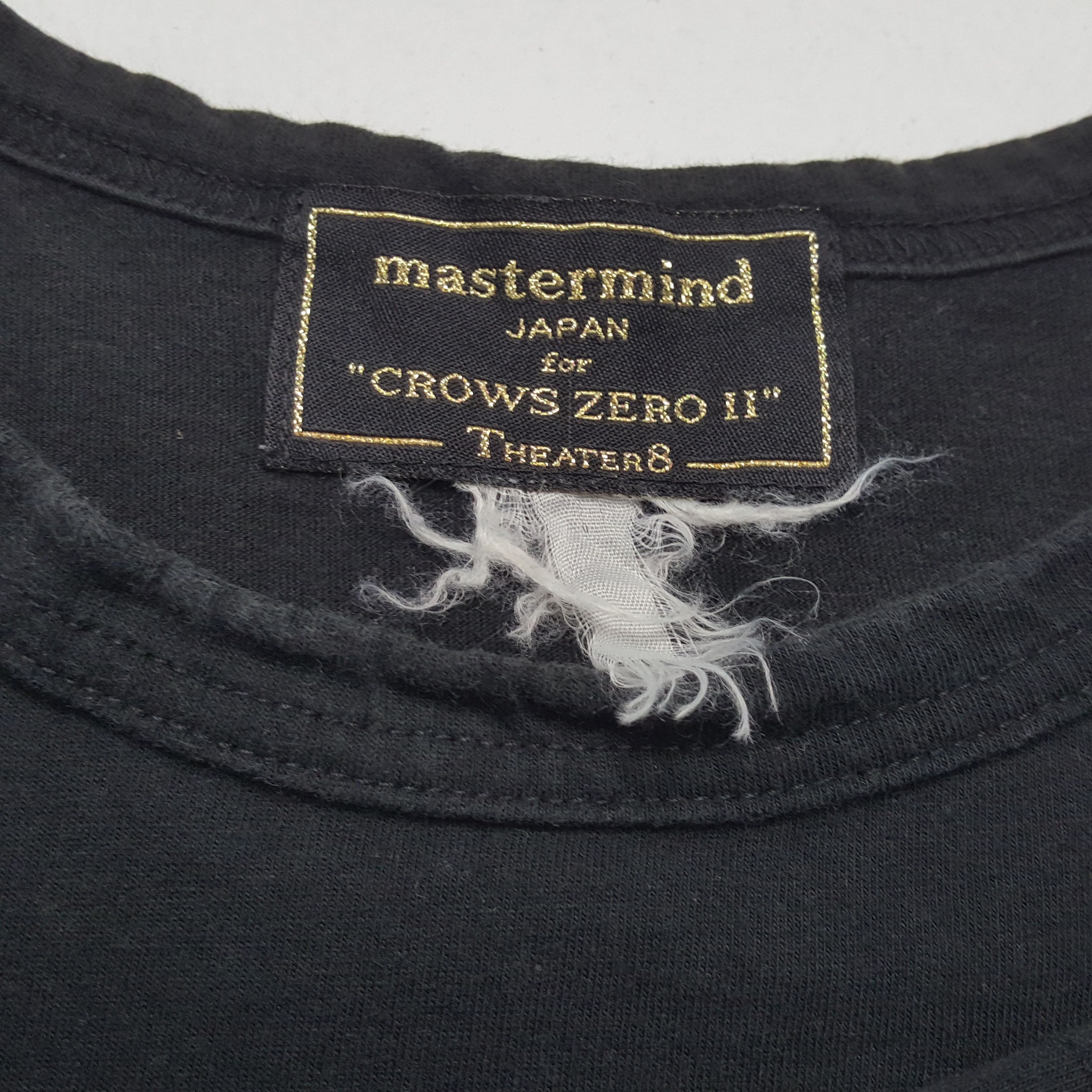 Japanese Brand × Mastermind Japan Vintage Mastermind Japan x Crows Zero Japanese Brand T-Shirt Size US M / EU 48-50 / 2 - 7 Thumbnail