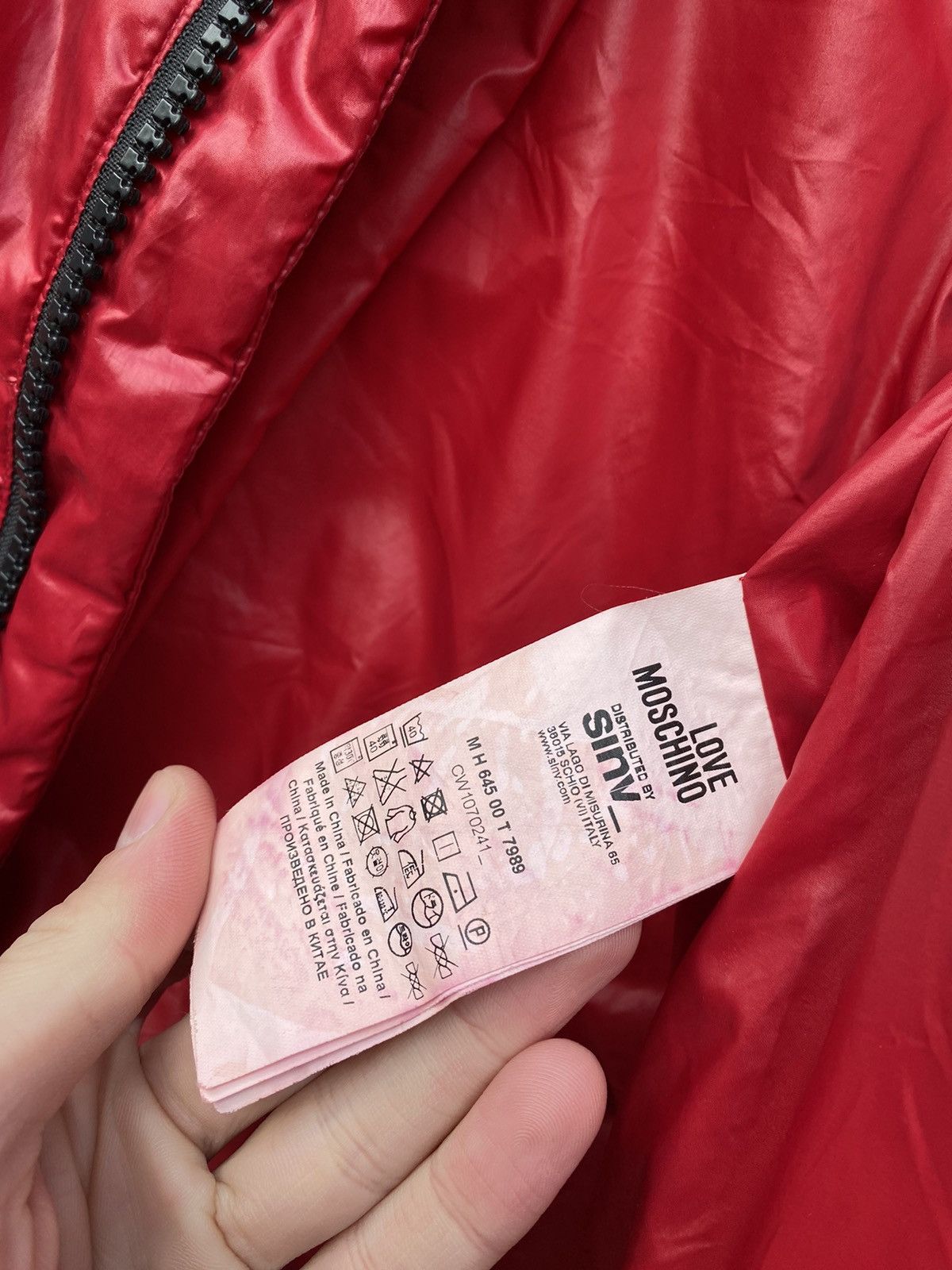 Moschino Love Moschino puffer red jacket size 40 Size S / US 4 / IT 40 - 13 Thumbnail