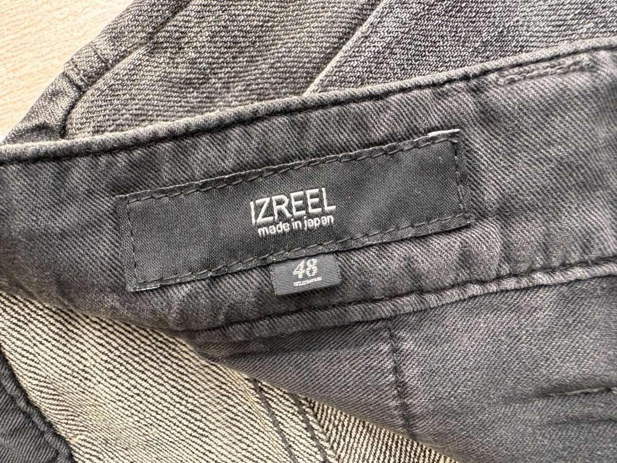 Japanese Brand ⚡️⚡️Izreel By Kazuhiro Takakura Distressed Jeans Zipper Size US 32 / EU 48 - 13 Thumbnail