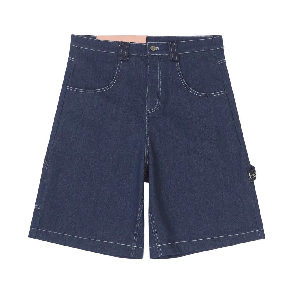 Japanese Brand × Jean Men's street style loose casual original color denim shorts Size US 32 / EU 48 - 2 Thumbnail