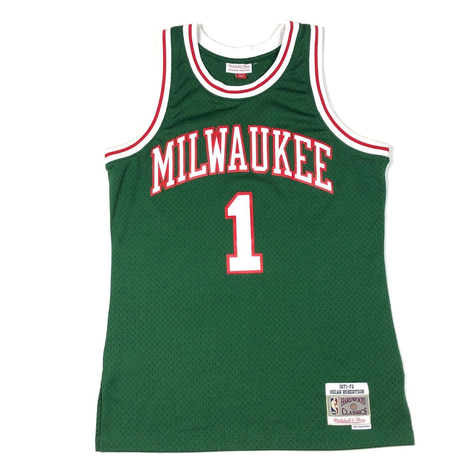 Mitchell & Ness × NBA × Vintage Mitchell & Ness Robertson Milwaukee Bucks HWC Jersey Medium Size US M / EU 48-50 / 2 - 1 Thumbnail