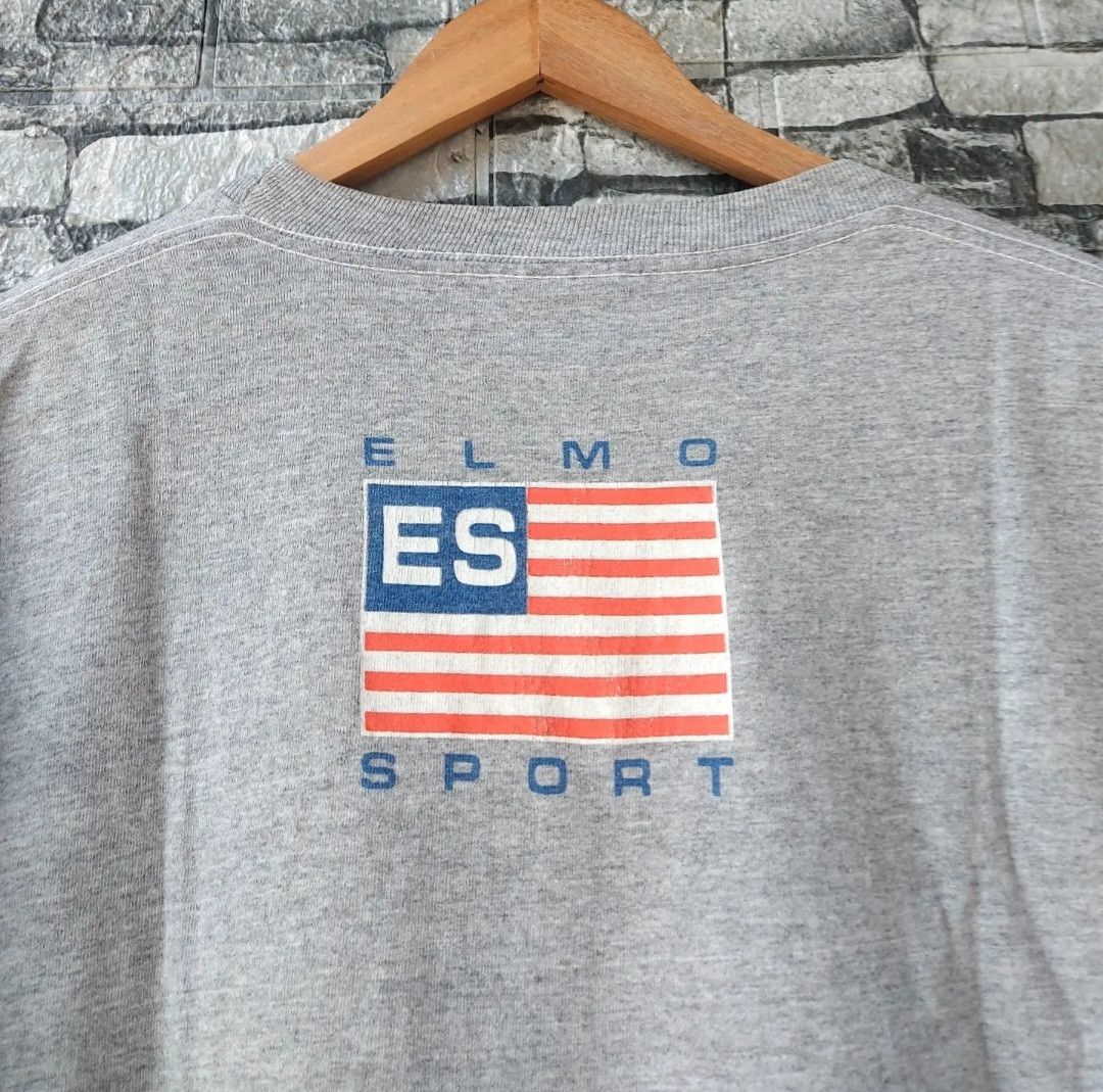 Cartoon Network Vintage 90s Sesame Street Elmo Sport Tshirt Size US L / EU 52-54 / 3 - 3 Thumbnail