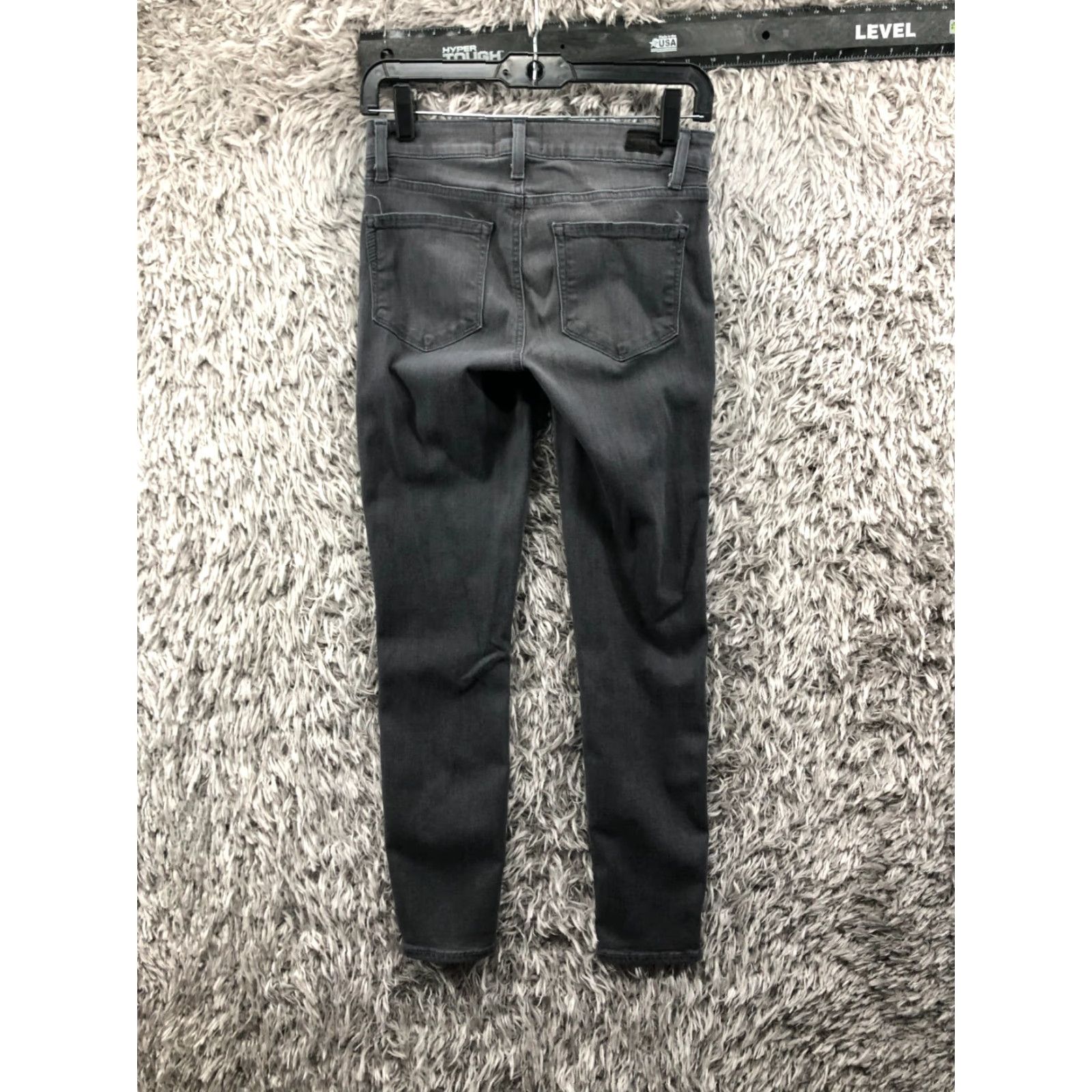 Paige Paige Verdugo Ankle Pants Womens 27 Mid Rise Dark Denim Gray Stretch 5-Pocket Jeans- Regular Rise Mens? Size 27" / US 4 / IT 40 - 5 Thumbnail
