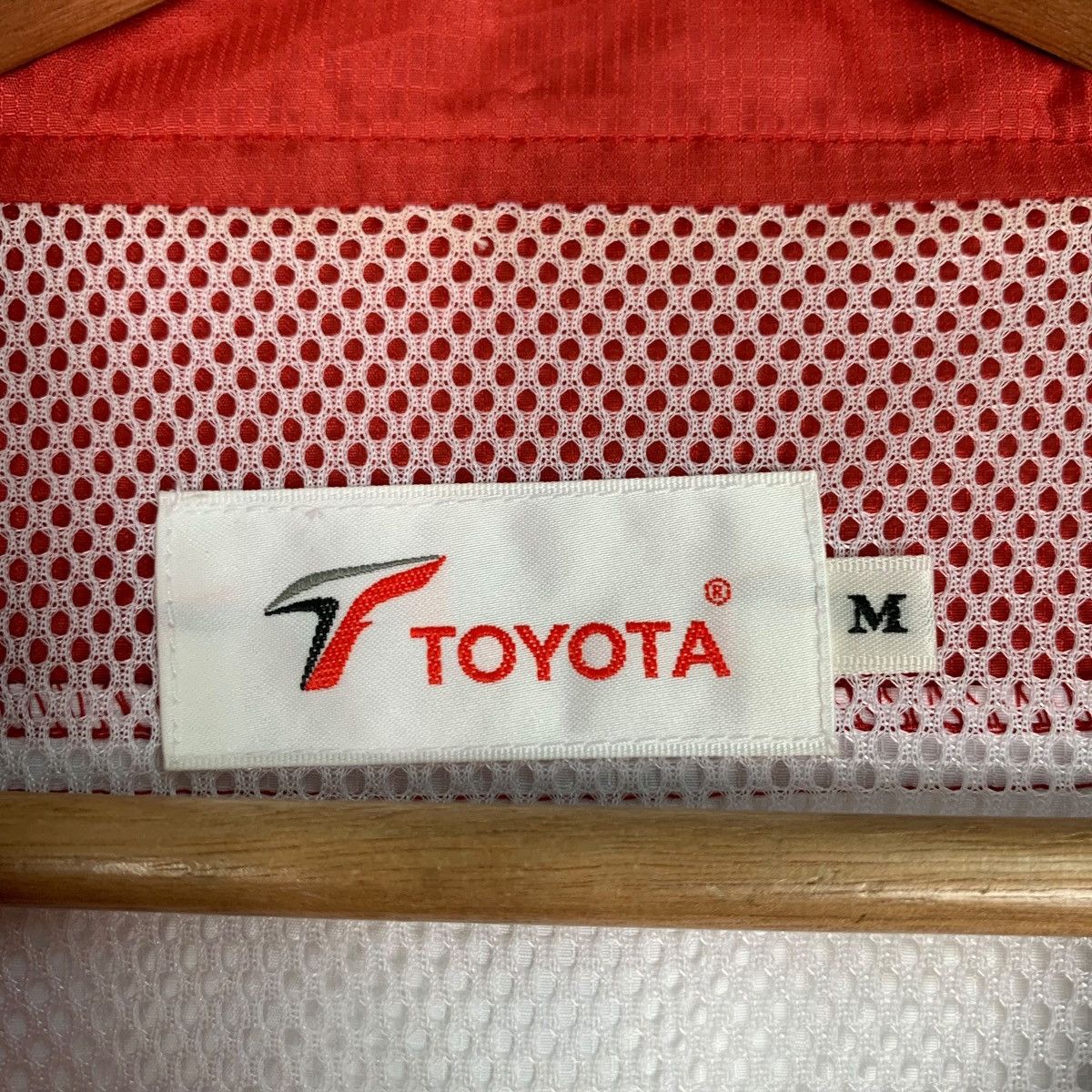 Japanese Brand TOYOTA Embroidered Big Logo Red Light Jacket #0928-C41 Size US M / EU 48-50 / 2 - 16 Thumbnail