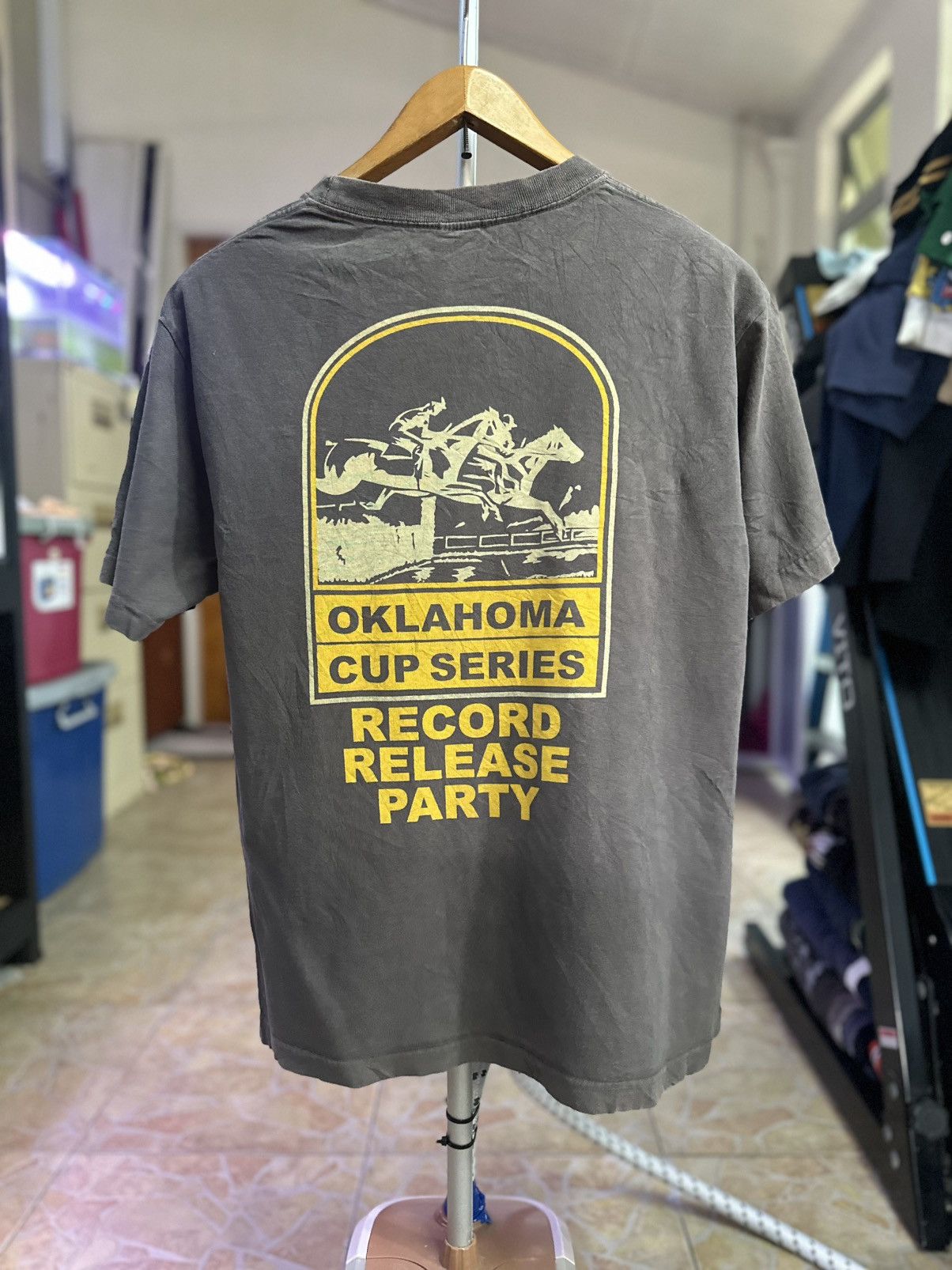 Vintage Vintage faded Oklahoma cup series tshirt Size US L / EU 52-54 / 3 - 1 Thumbnail