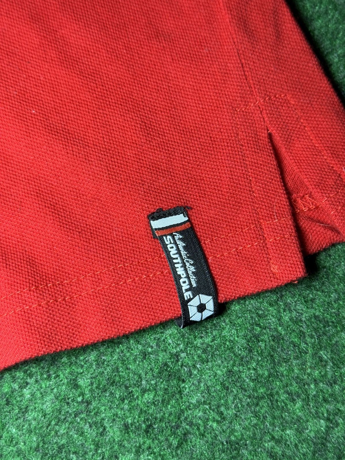 Southpole Y2K South Pole Red Collared Baggy Polo Hip Hop Grunge Shirt Size US XL / EU 56 / 4 - 3 Thumbnail